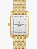 Frederique Constant women's gold rectangle watch - British product