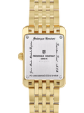 Frederique Constant women's gold rectangle watch - British product