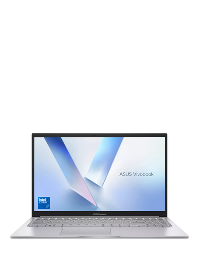 John Lewis ASUS Vivobook 15 Laptop, Intel Core 7 Processor, 16GB RAM, 1TB SSD, 15.6 Full HD, Silver- Buy online at McGrocer