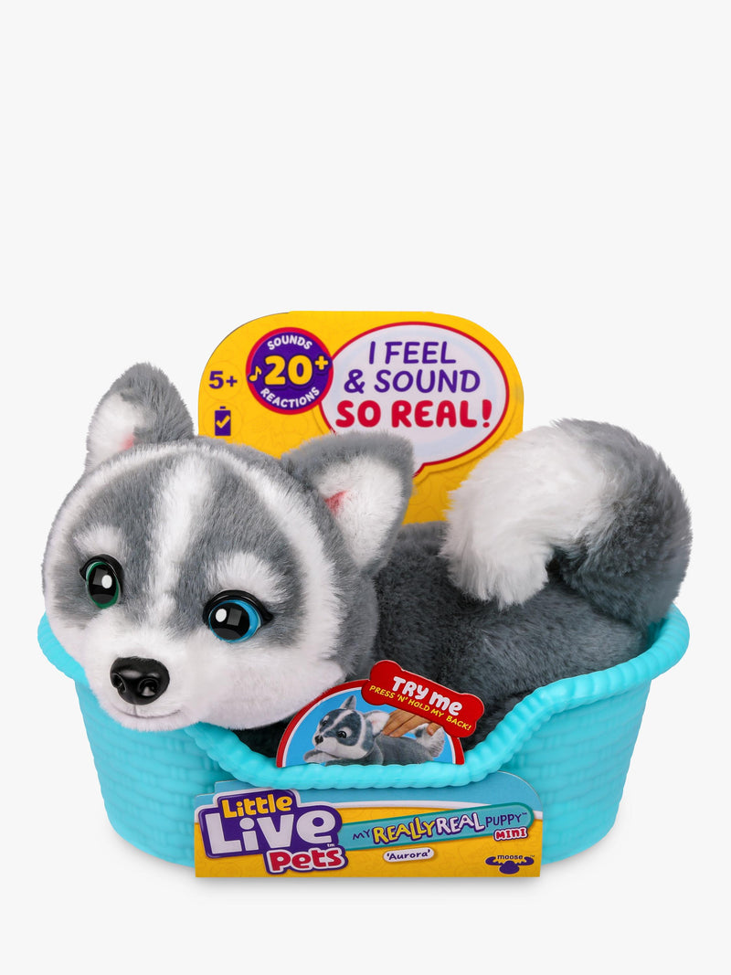 Little Live Pets Husky puppy mini toy Aurora, UK version