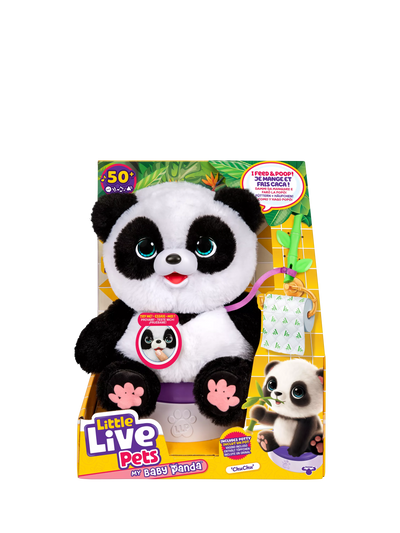 John Lewis Little Live Pets My Baby S2 Chuchu Interactive Baby Panda Toy- Buy online at McGrocer