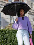 Fulton Minilite 2 umbrella 25cm glitter bow, UK version