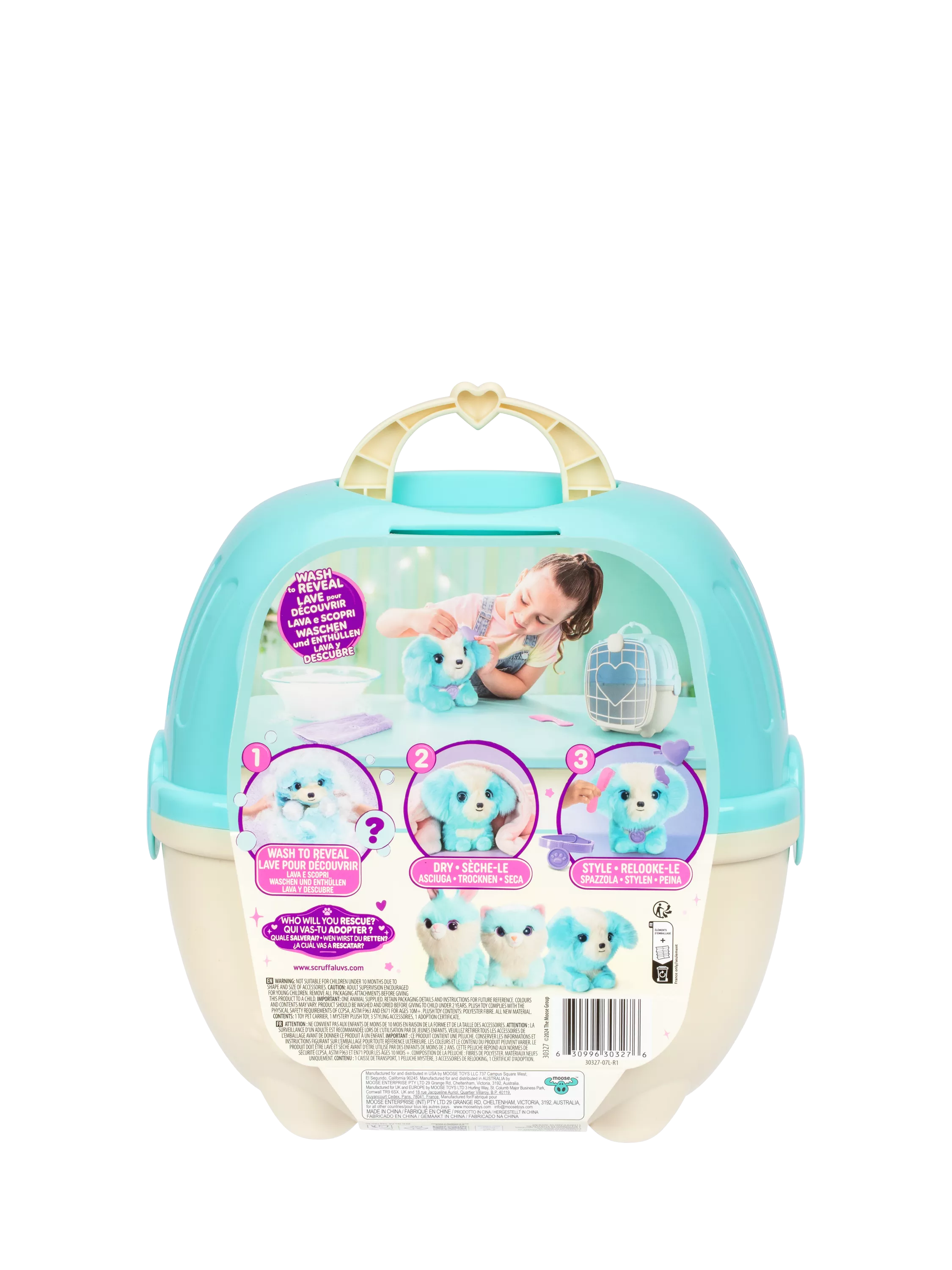 Scruff A Luvs pet doll blue single pack (British brand)