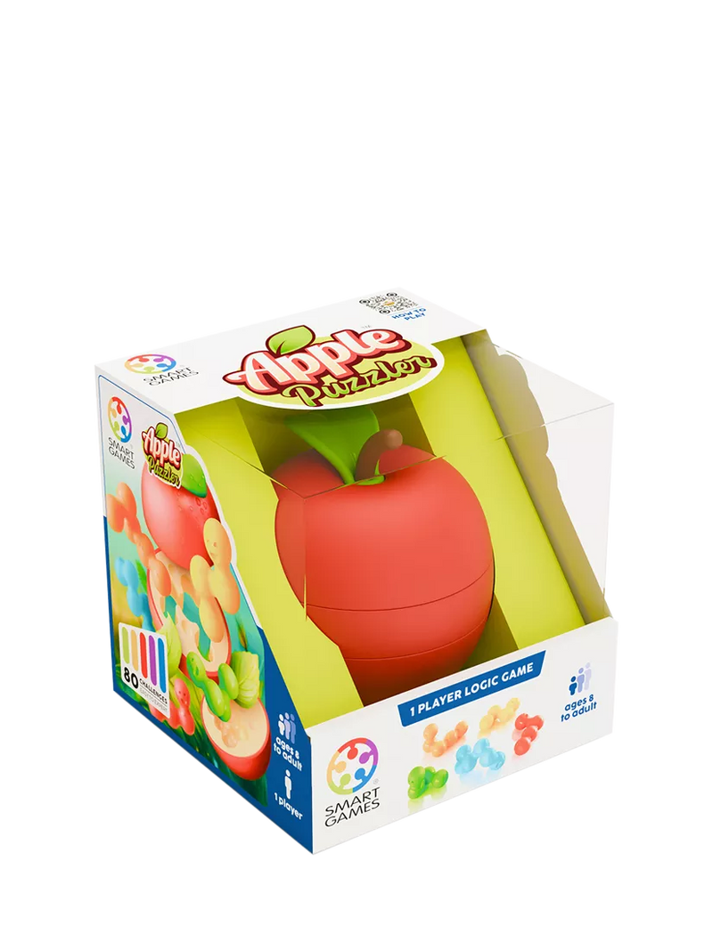 SmartGames Apple Puzzler logic puzzle game for kids (British brand)