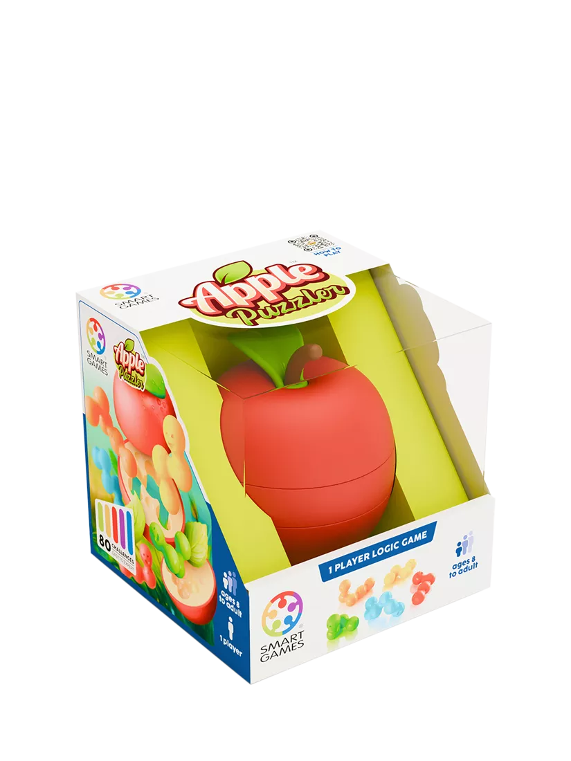SmartGames Apple Puzzler logic puzzle game for kids (British brand)
