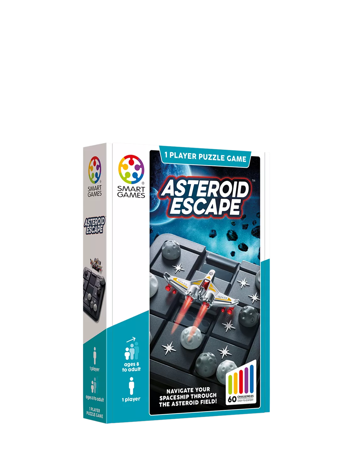 SmartGames Asteroid Escape puzzle game for ages 8+ (British brand)