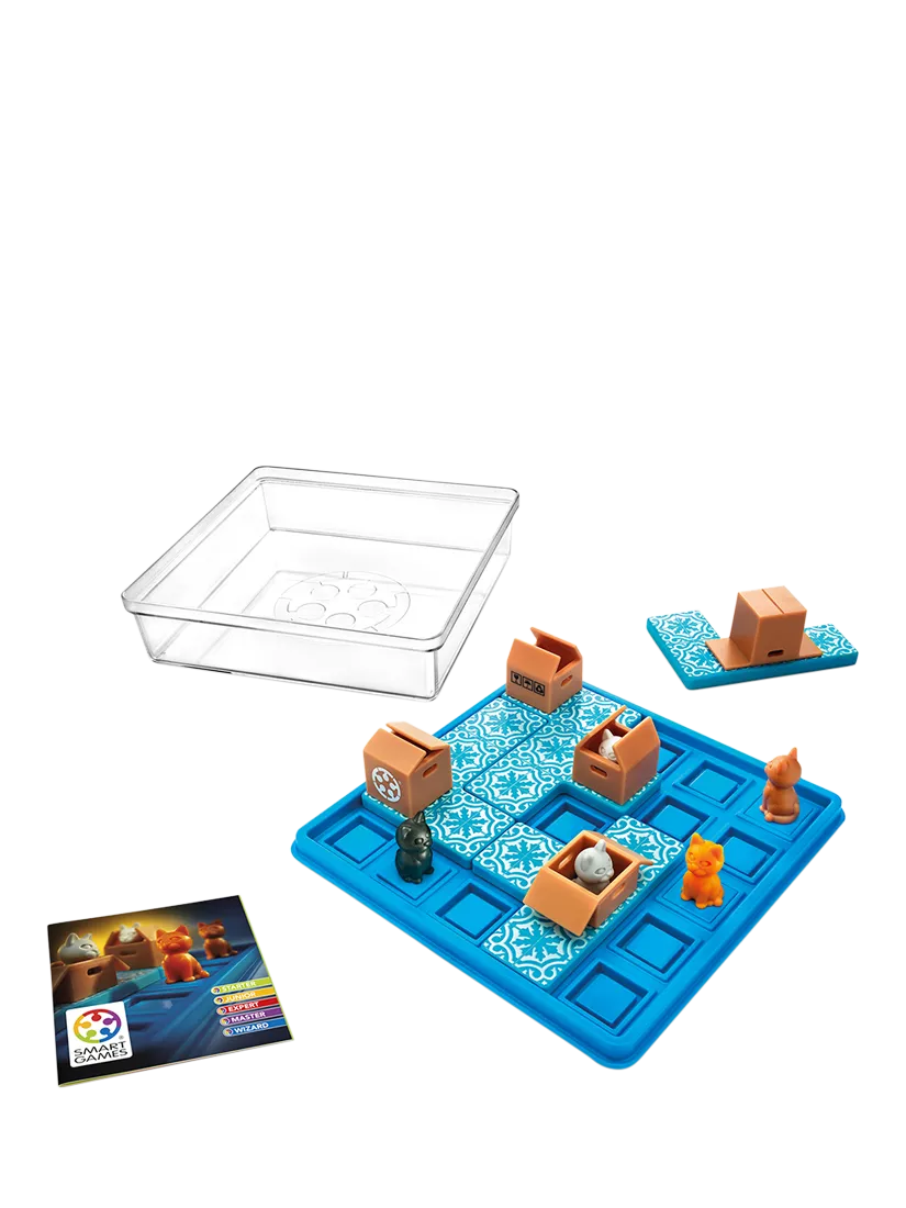 SmartGames Cats & Boxes puzzle game, imported from the UK
