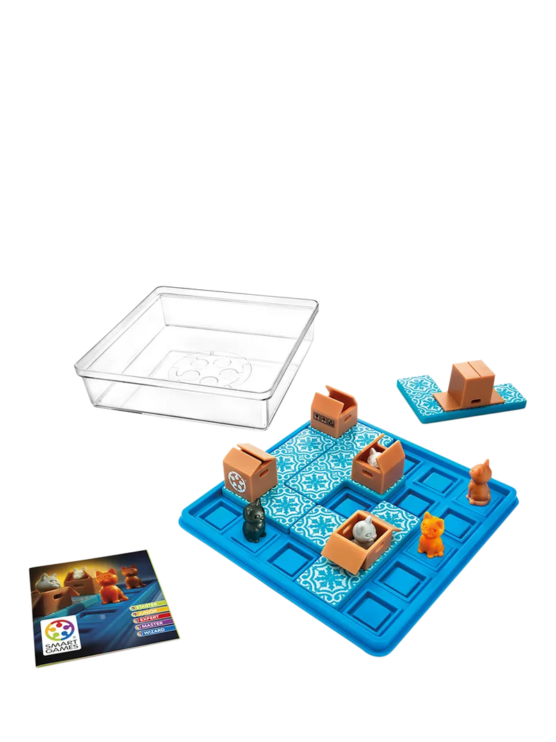 SmartGames Cats & Boxes puzzle game, imported from the UK