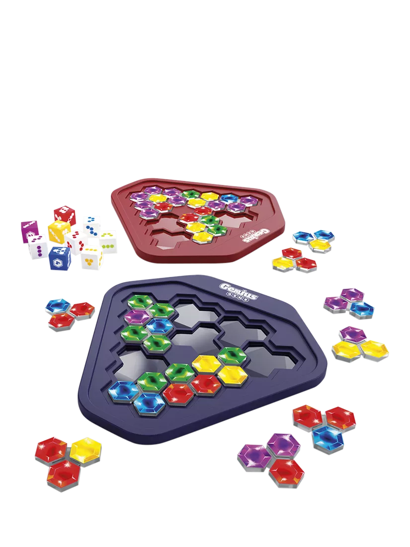 SmartGames Genius Gems battle board game, imported from the UK
