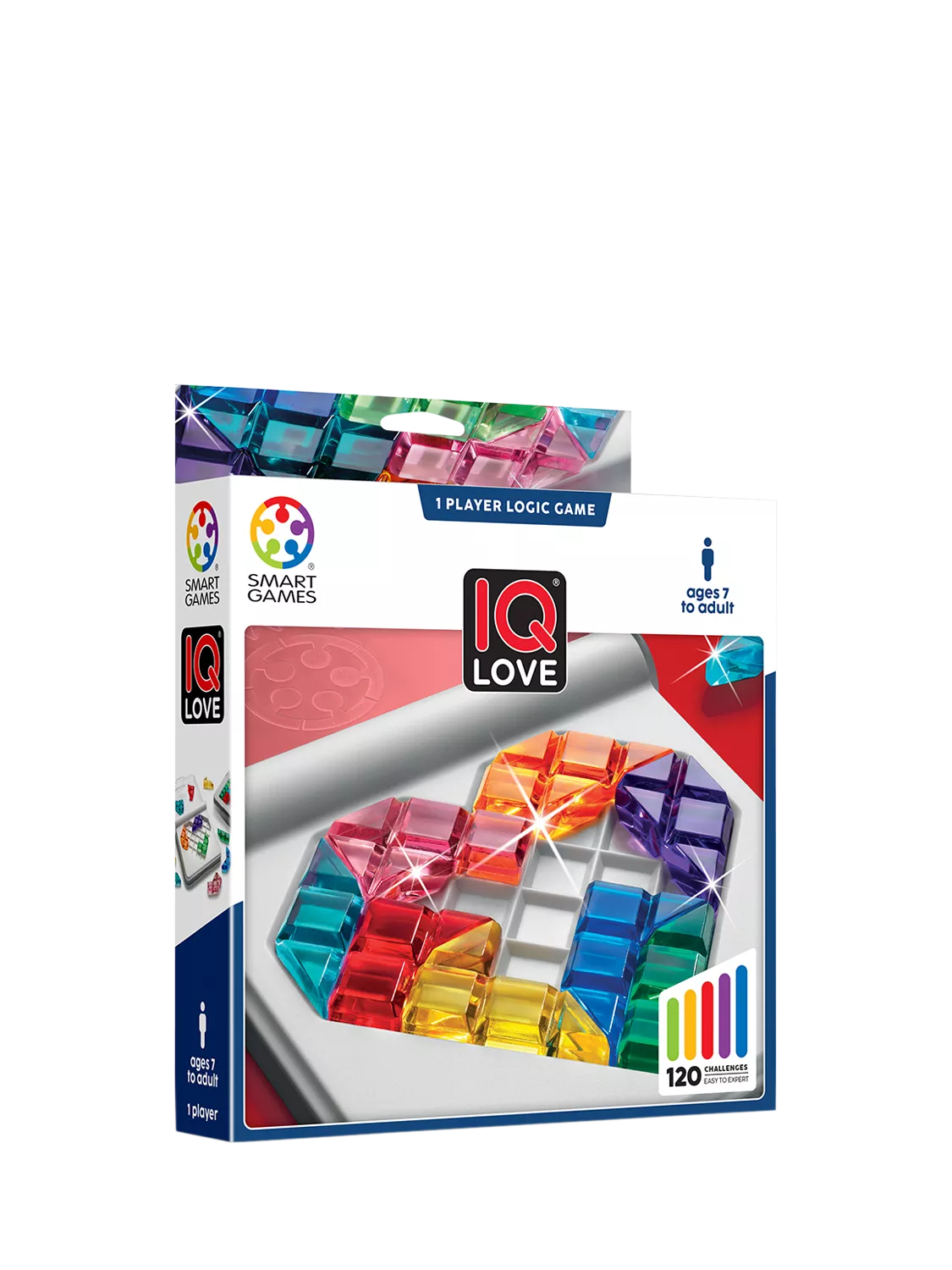 SmartGames IQ Love logic game, imported from the UK