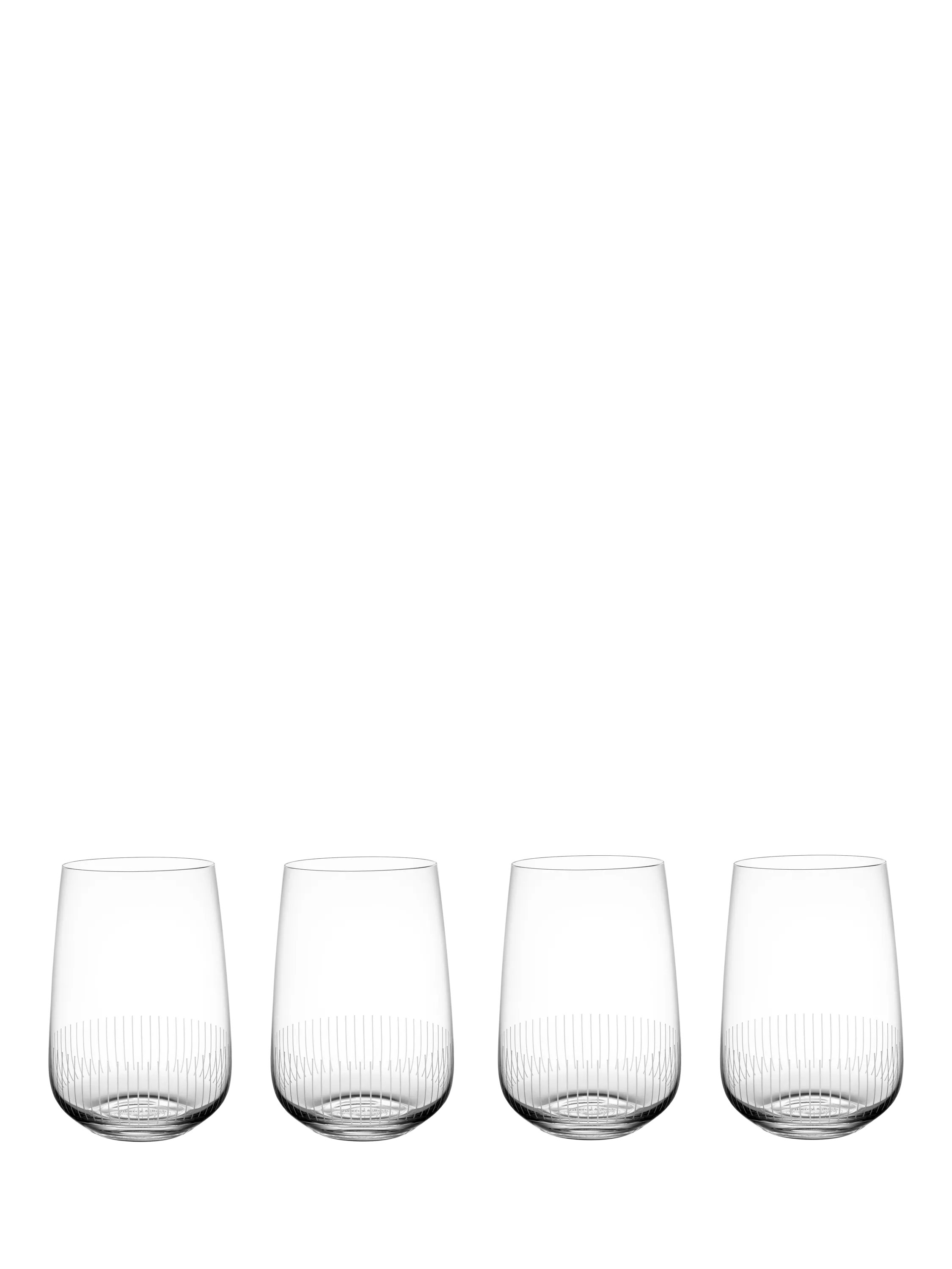 Villeroy & Boch Afina highball glasses set of 4 300ml (British brand)