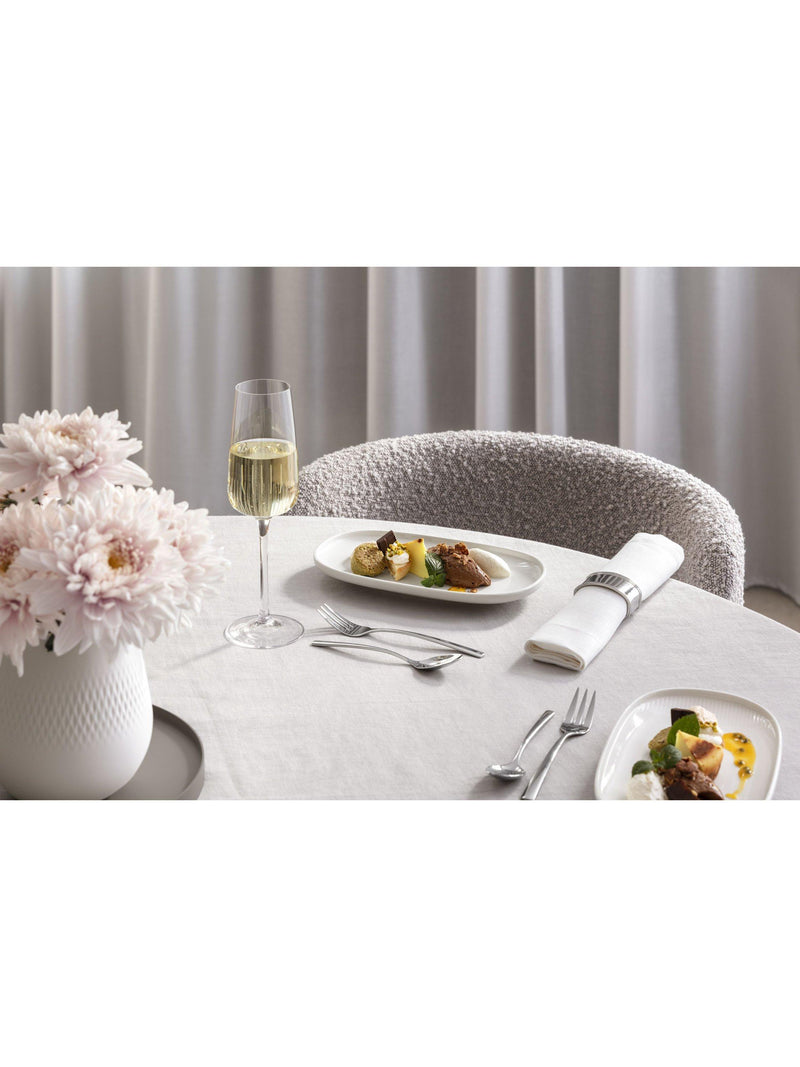 Villeroy & Boch crystal glass champagne flute set of 4 120ml - British product