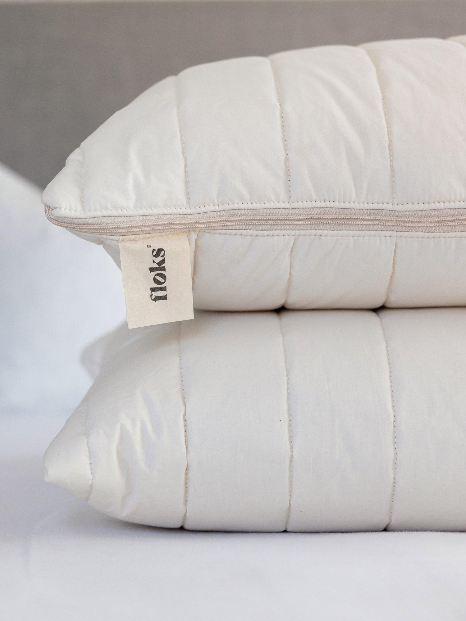 Floks wool pillow soft kingsize, UK version