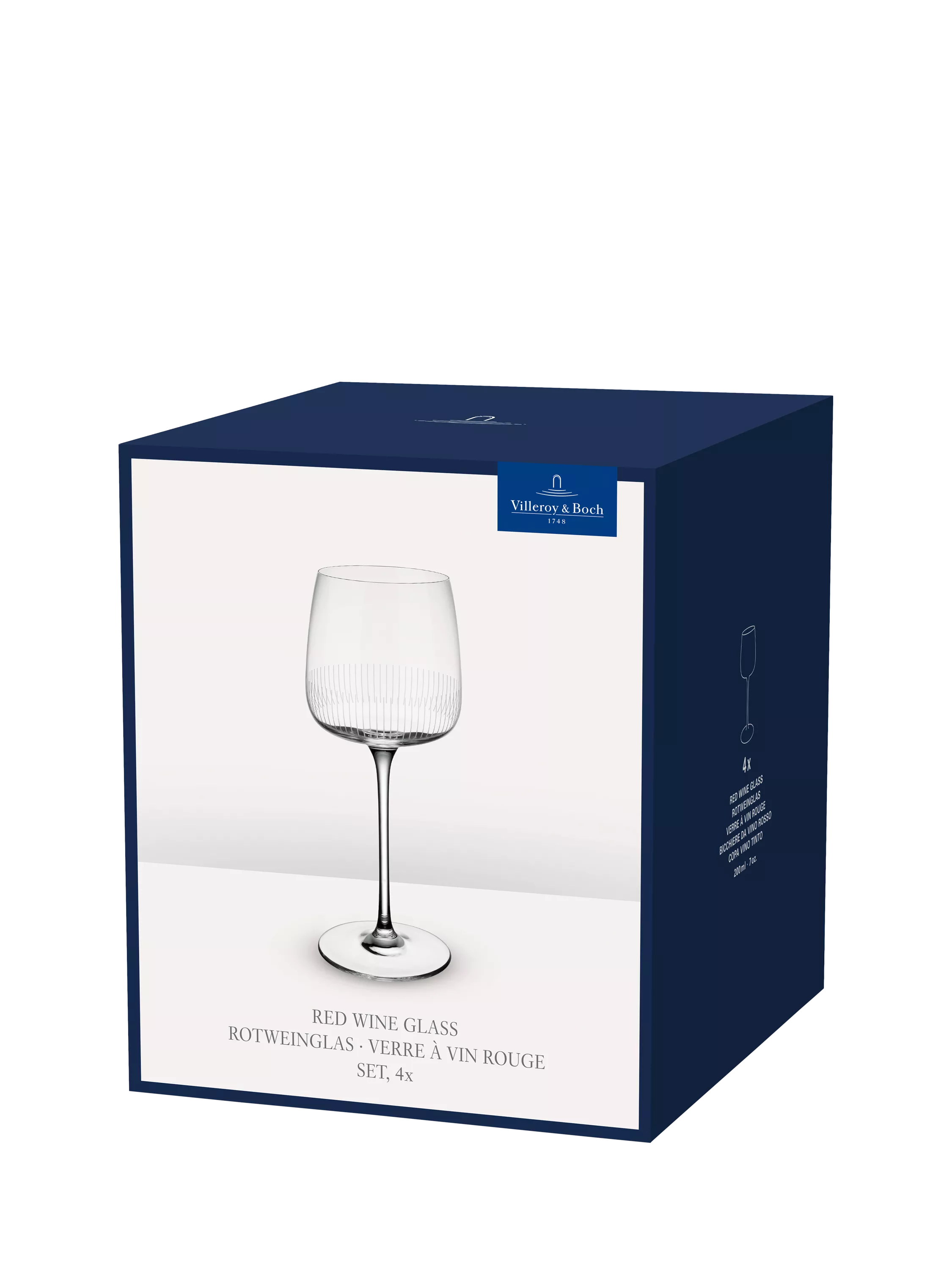 Villeroy Boch Afina red wine glasses 200ml 4pc, imported from the UK