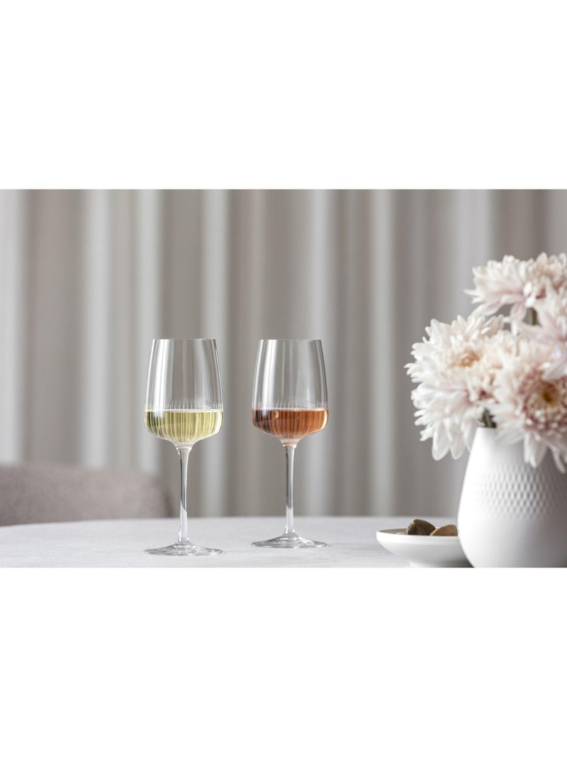 Villeroy & Boch Afina white wine glasses set of 4, 125ml, UK version