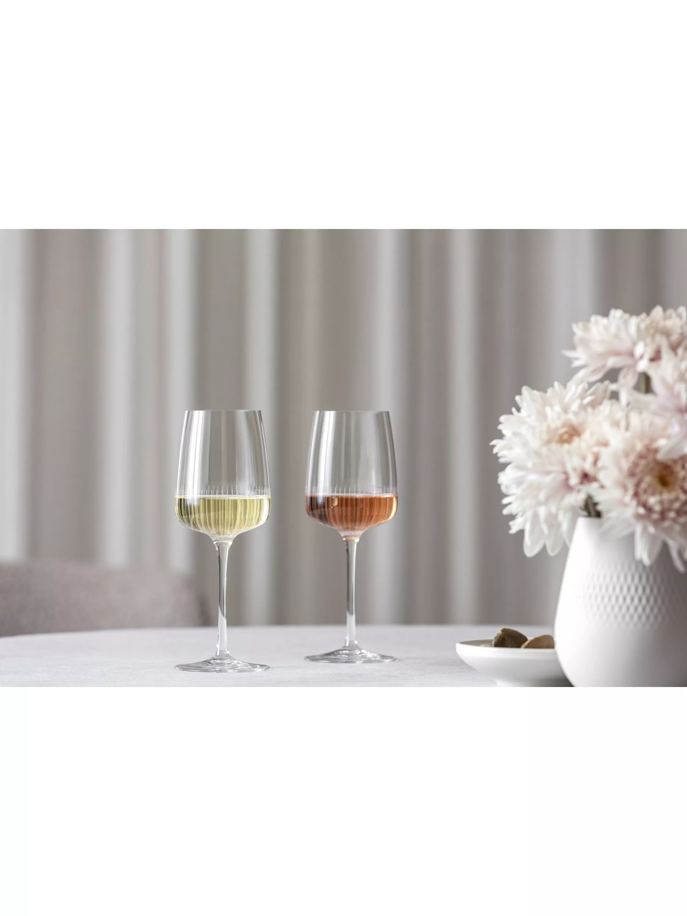 Villeroy & Boch Afina white wine glasses set of 4, 125ml, UK version