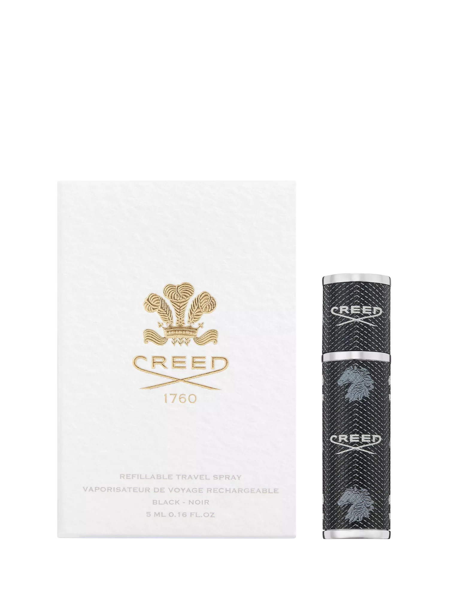 CREED travel atomiser black 5ml, imported from the UK