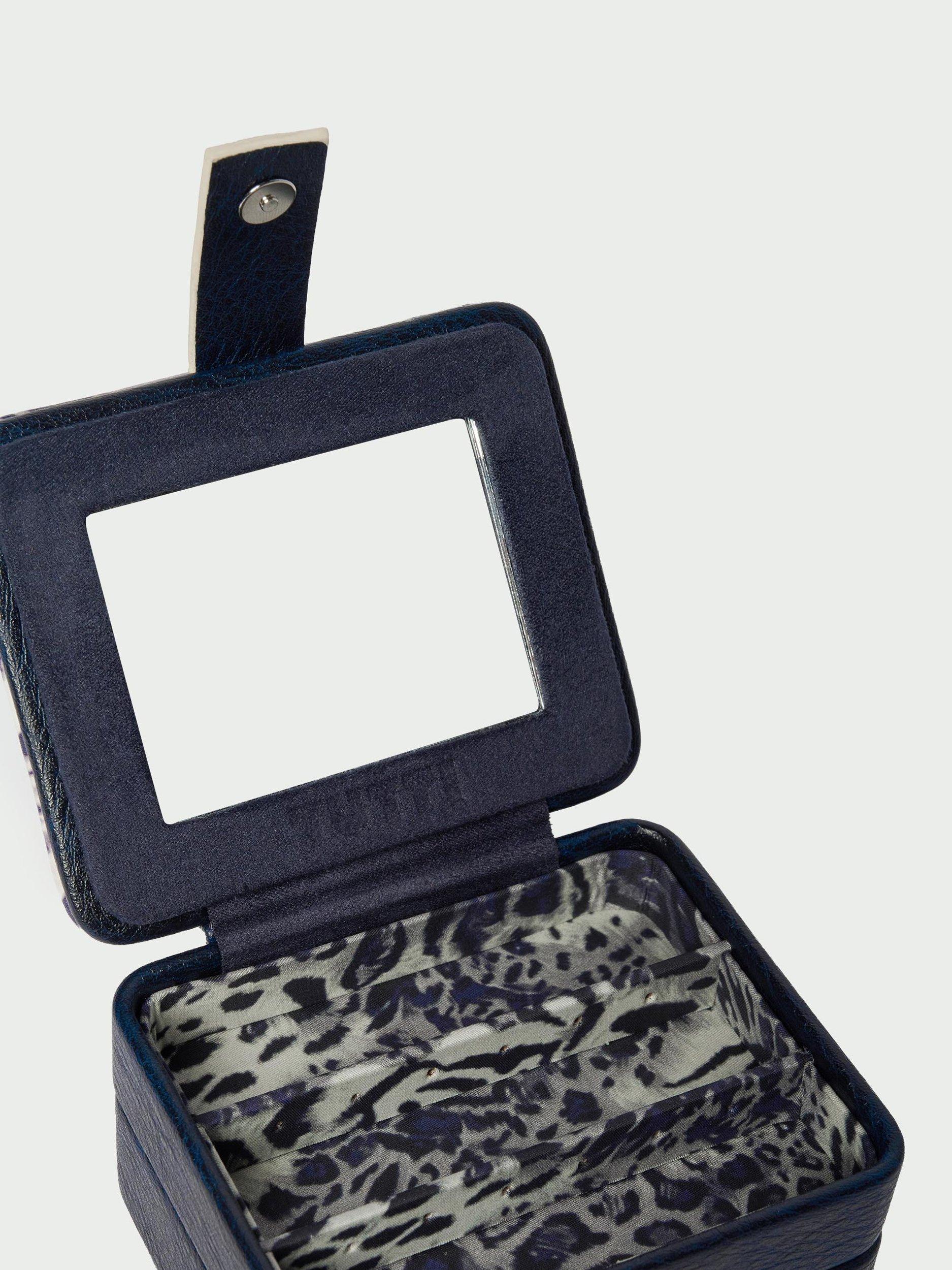 Tutti faux leather mirrored jewellery box, UK version