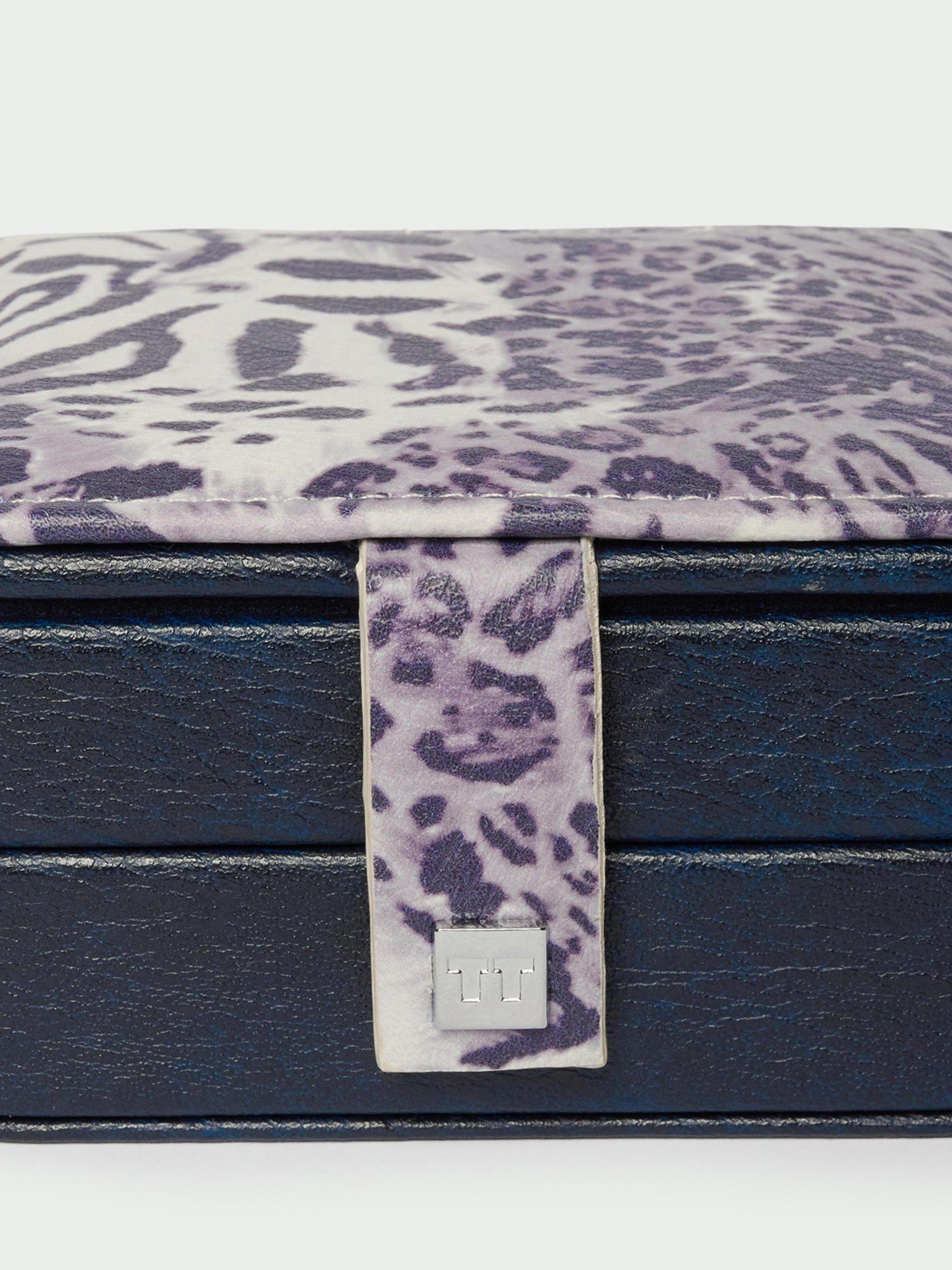 Tutti faux leather mirrored jewellery box, UK version