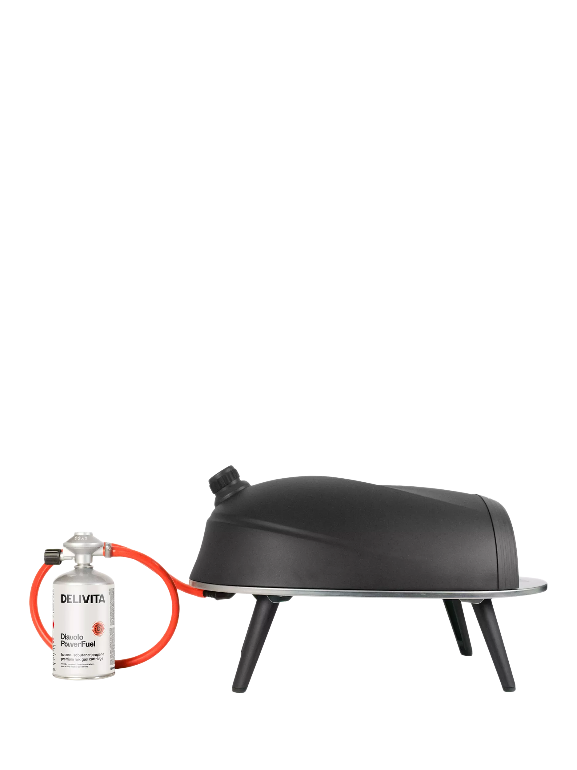 DeliVita Diavolo gas pizza oven bundle (British brand)