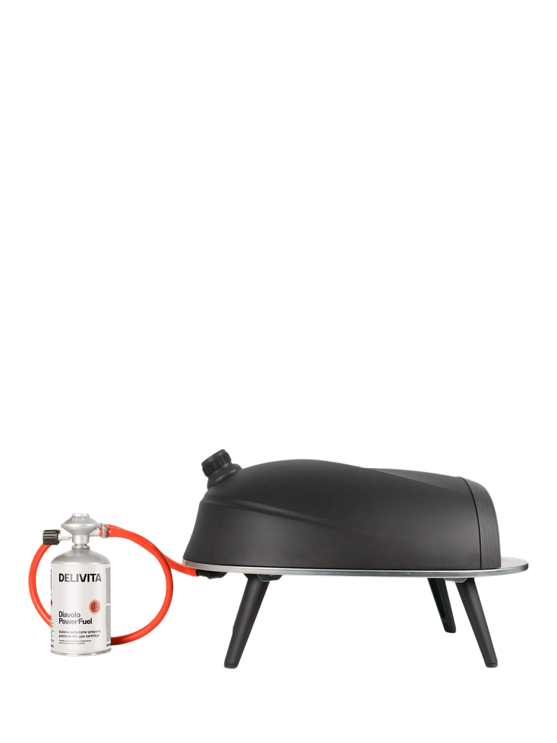 DeliVita Diavolo gas pizza oven bundle (British brand)