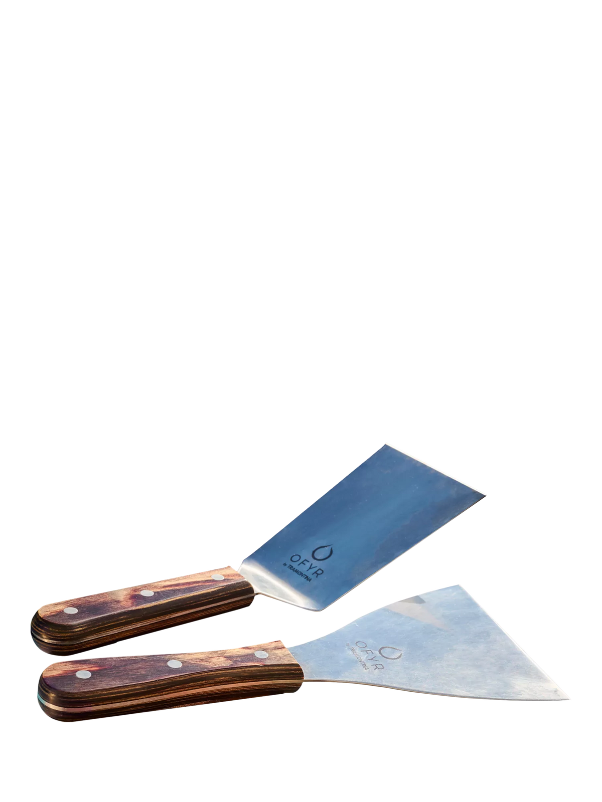 OFYR BBQ spatula set with wooden handles - British product