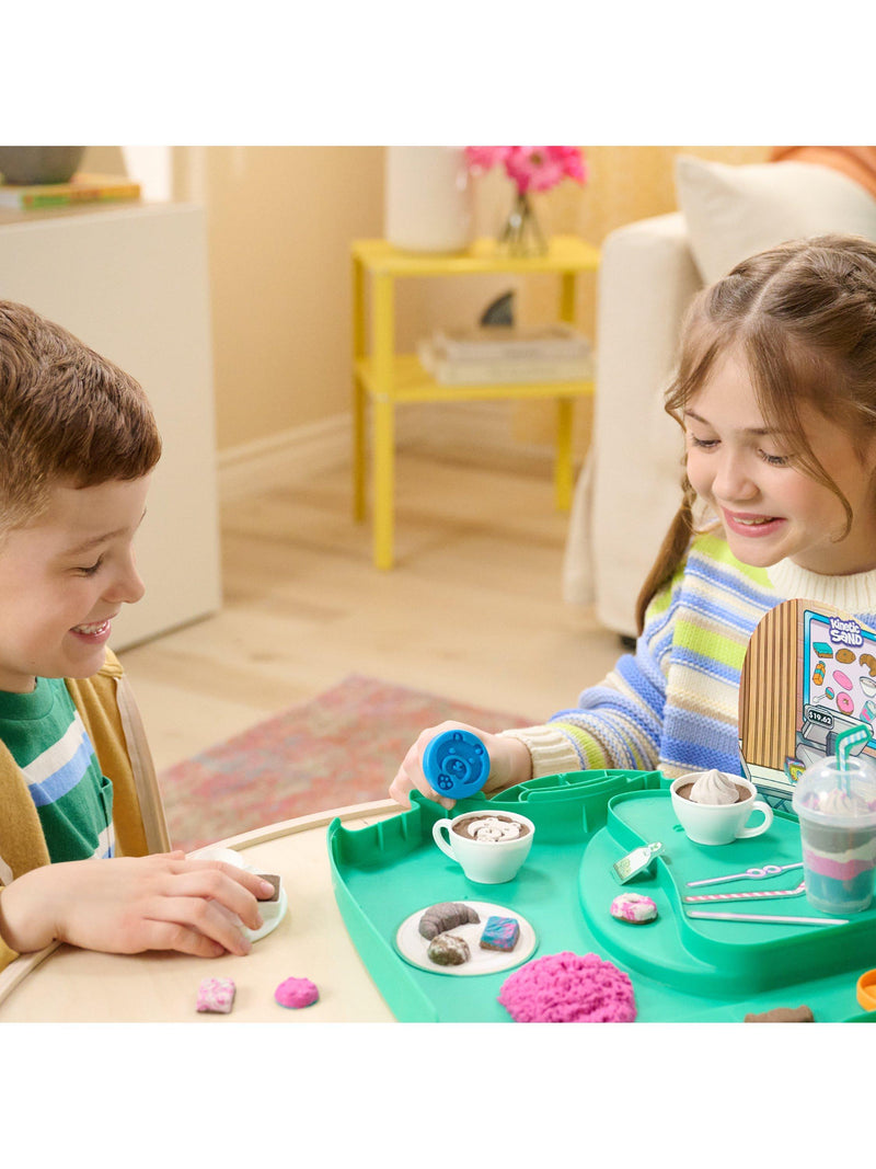 Kinetic Sand Cafe Case sensory playset 793g - British product