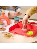 Kinetic Sand SquishPizza playset 452g, imported from the UK