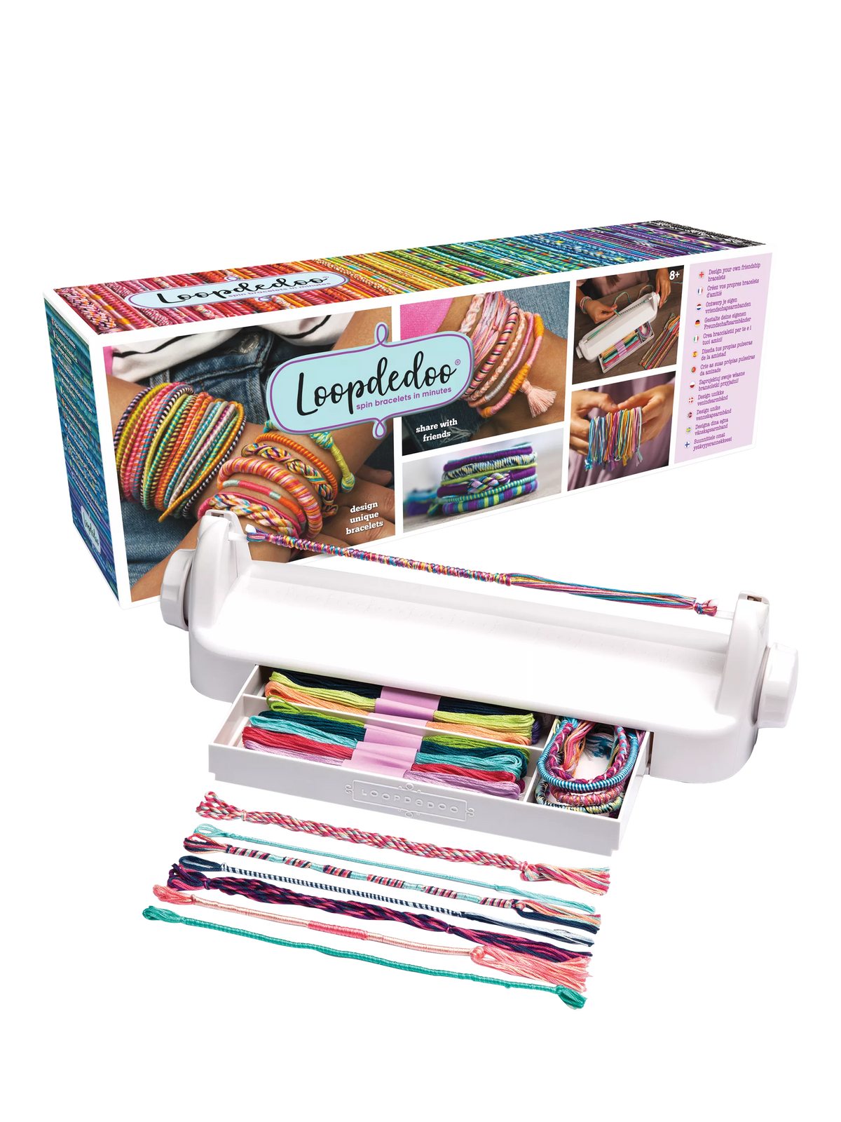 Vivid Loopdedoo bracelet making loom kit, UK version