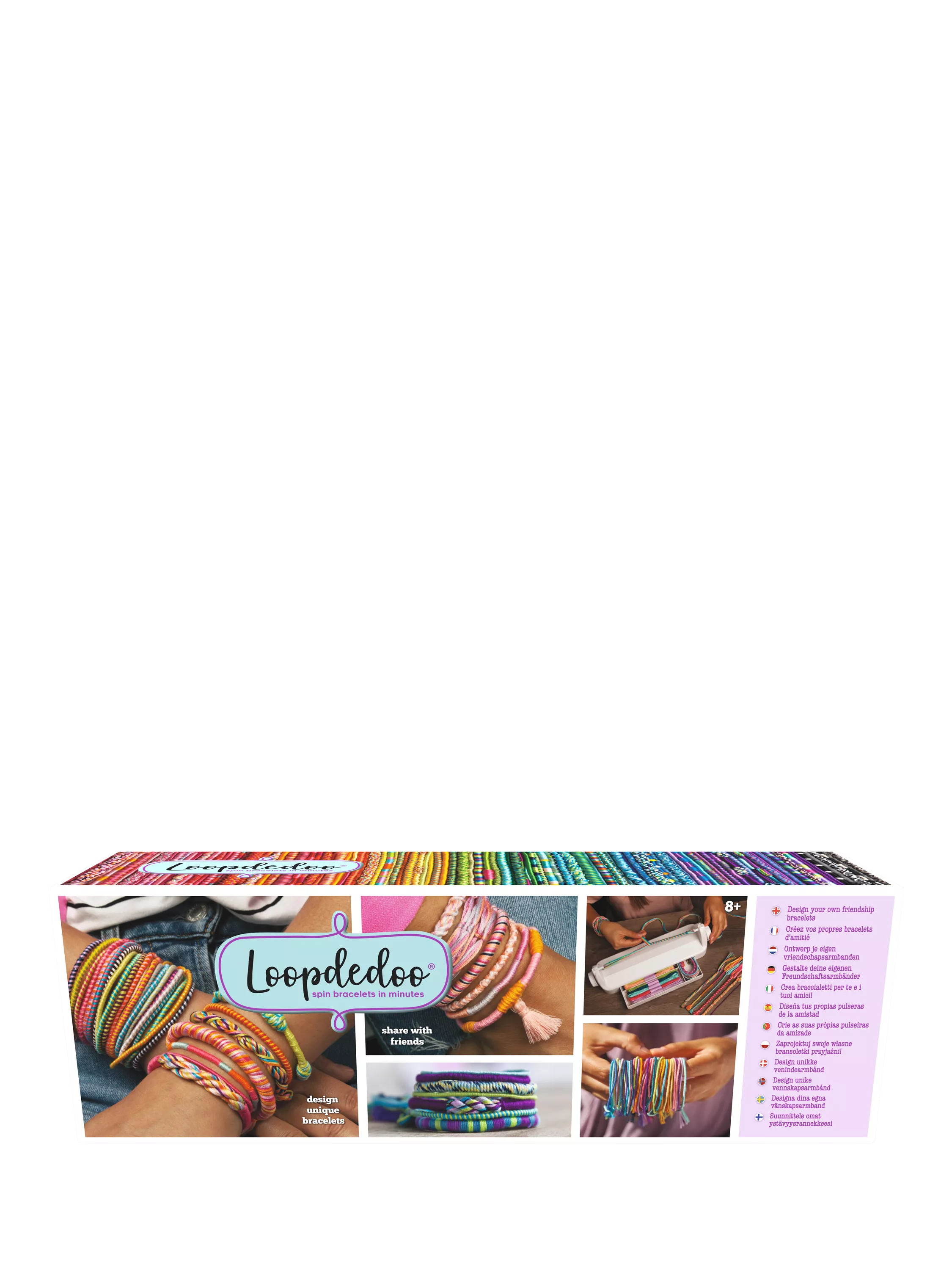 Vivid Loopdedoo bracelet making loom kit, UK version