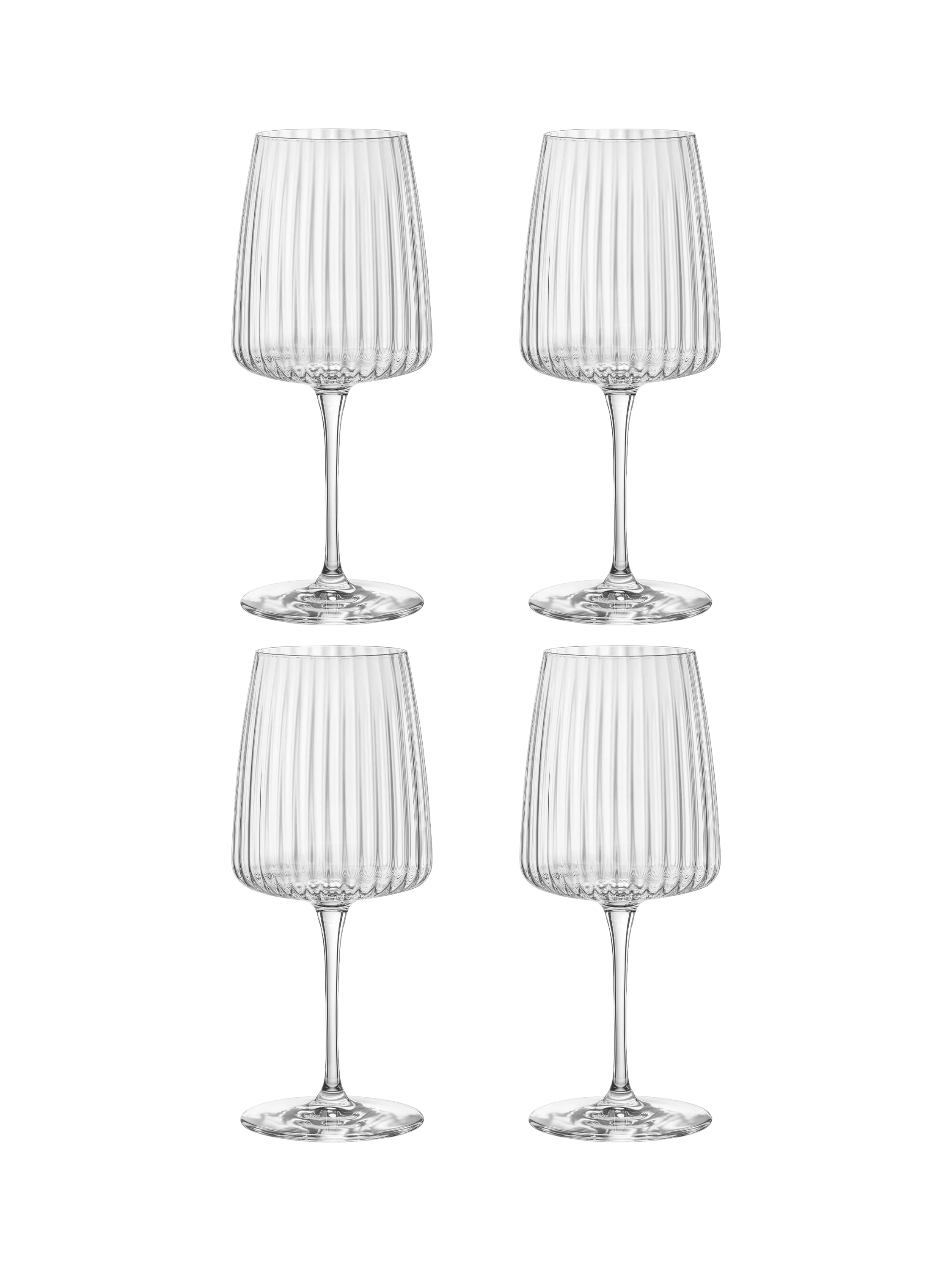 Bormioli Rocco Exclusiva red wine glasses set of 4 535ml (British brand)