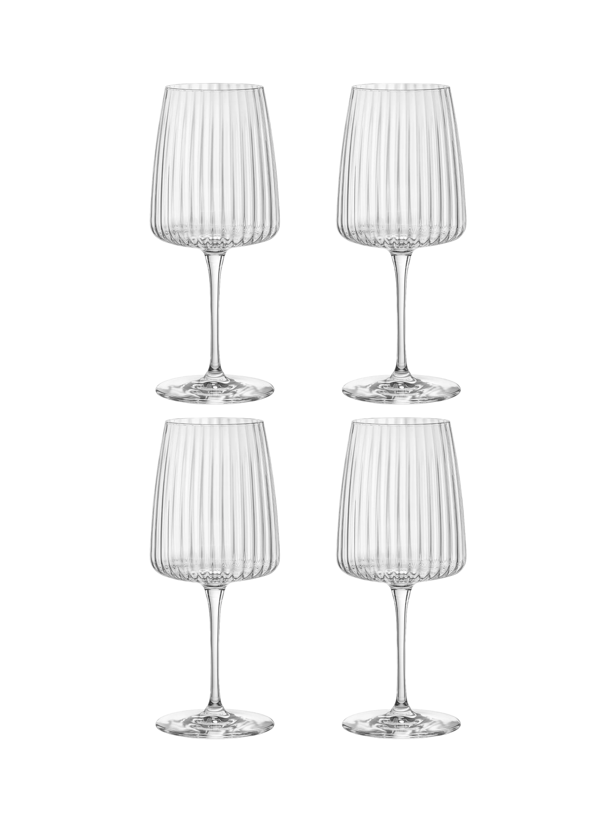 Bormioli Rocco Exclusiva red wine glasses set of 4 535ml (British brand)