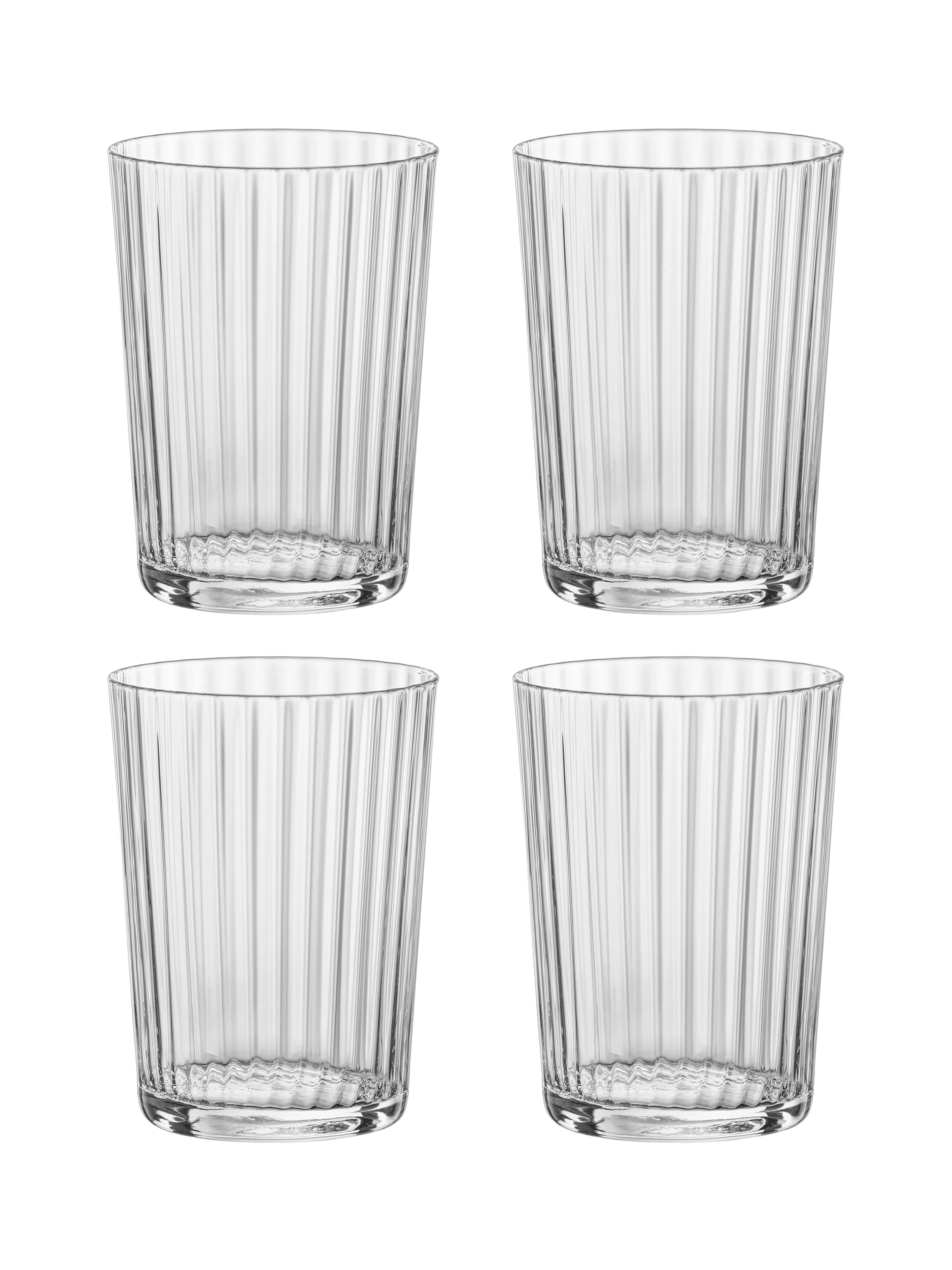 Bormioli Rocco Exclusiva highball glasses set of 4 500ml, UK version