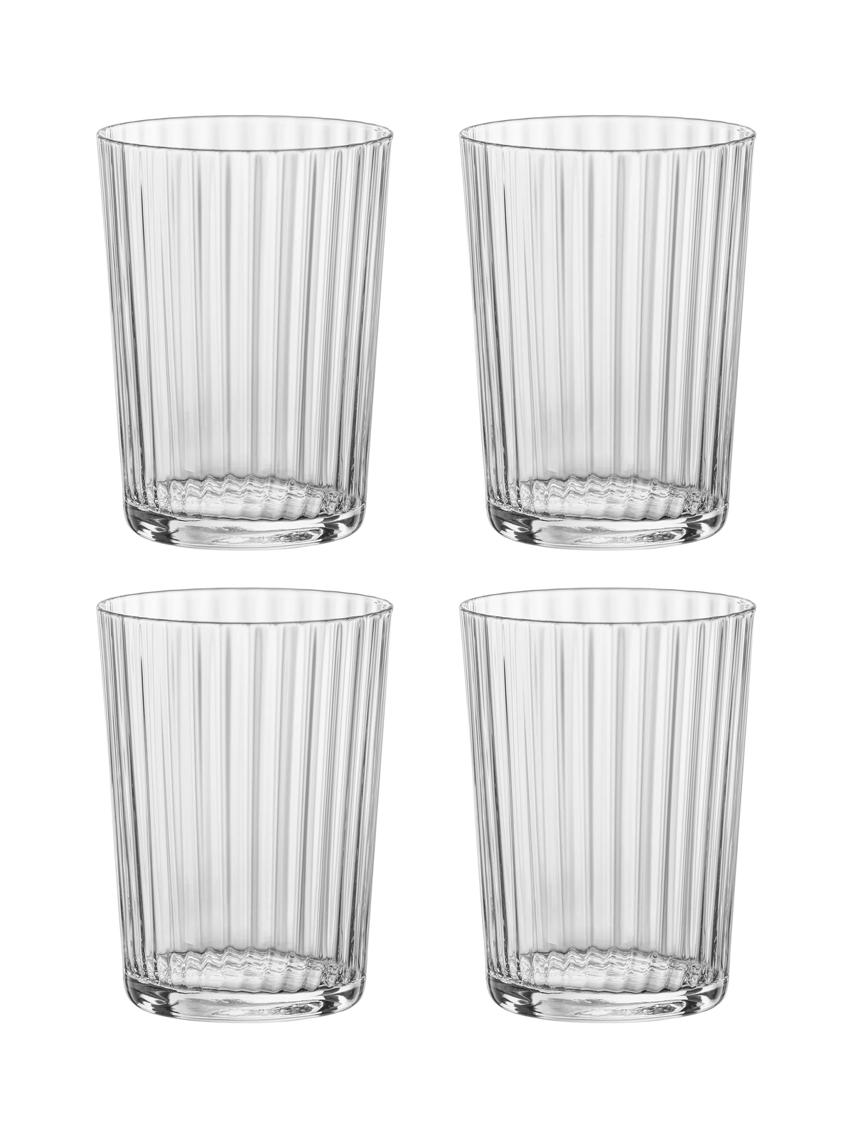 Bormioli Rocco Exclusiva highball glasses set of 4 500ml, UK version