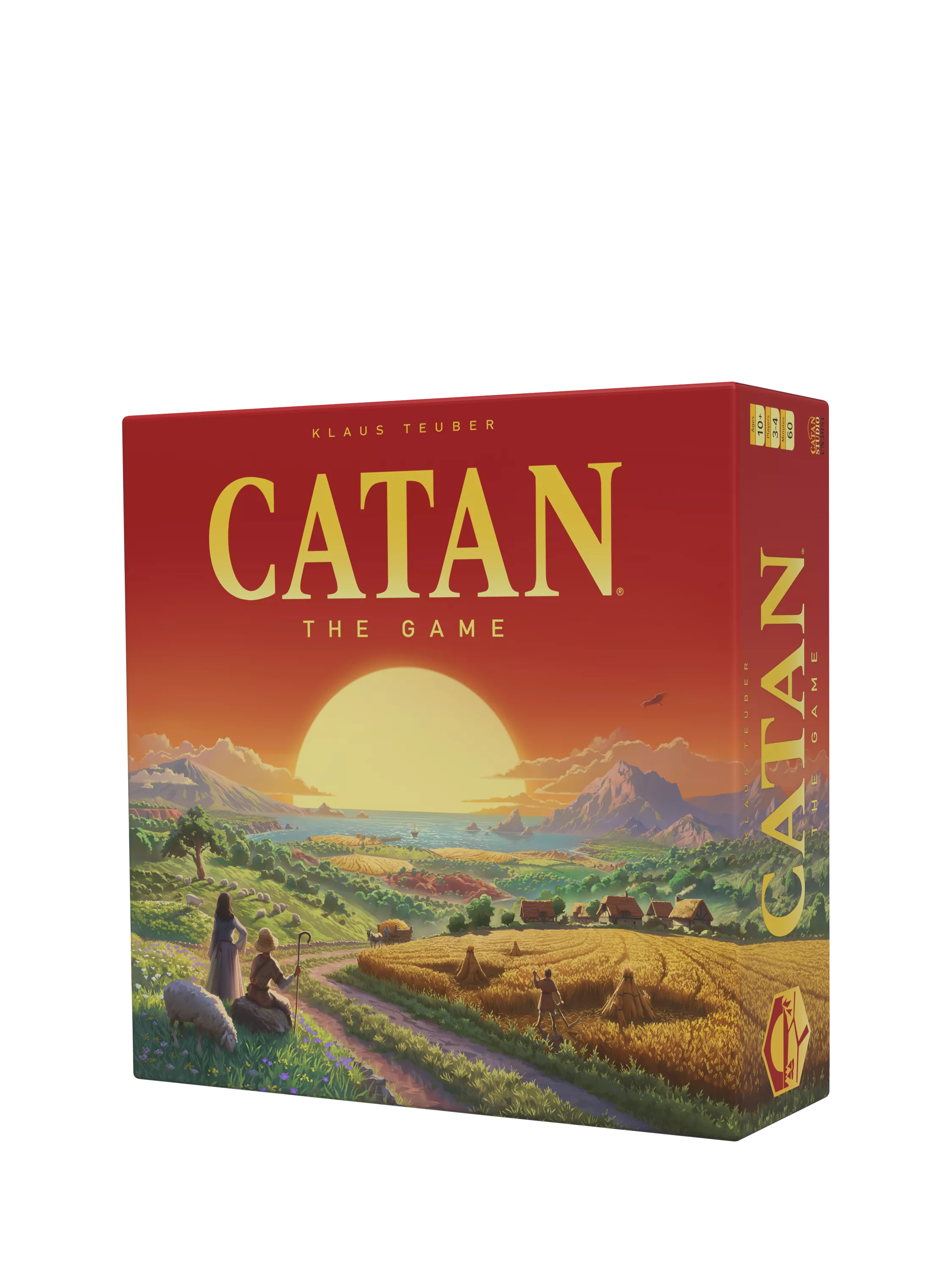 Asmodee Catan 6th Edition board game, imported from the UK