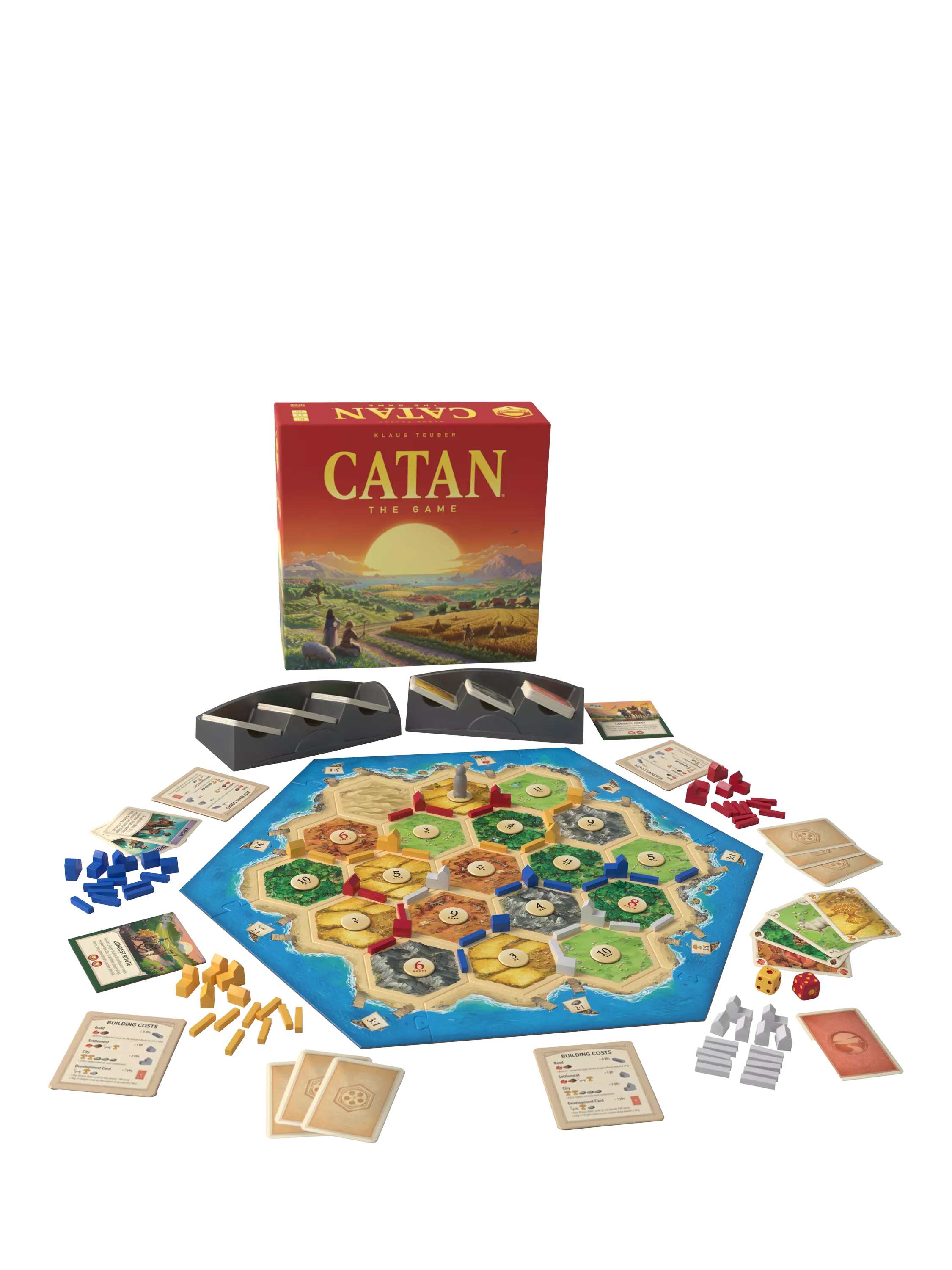 Asmodee Catan 6th Edition board game, imported from the UK