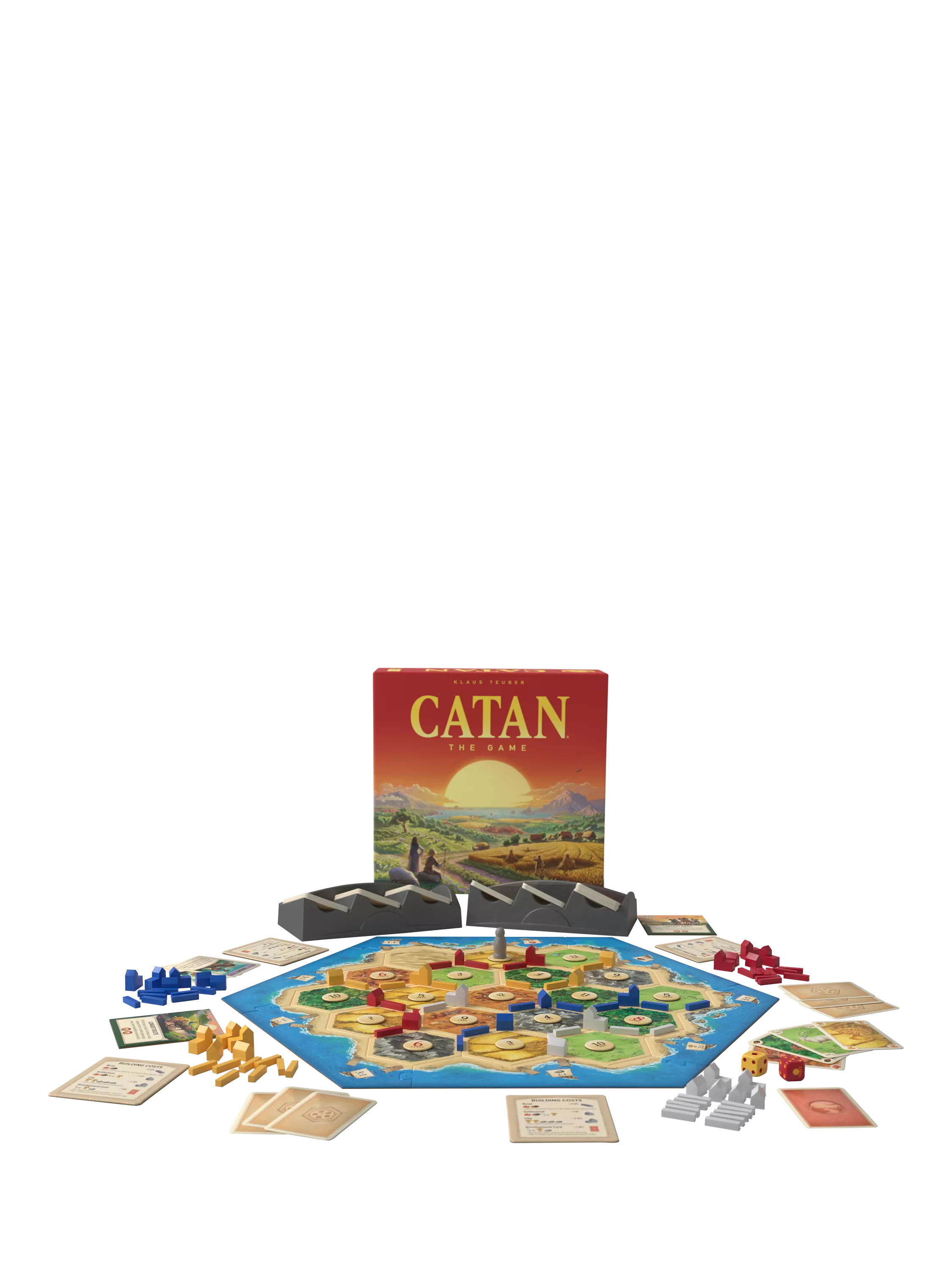 Asmodee Catan 6th Edition board game, imported from the UK