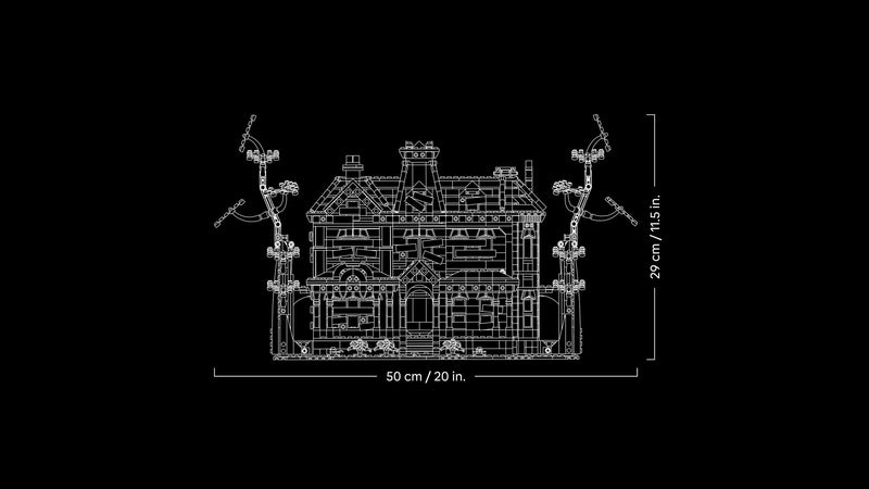 LEGO Creel House Stranger Things building set 2593 pieces (British brand)