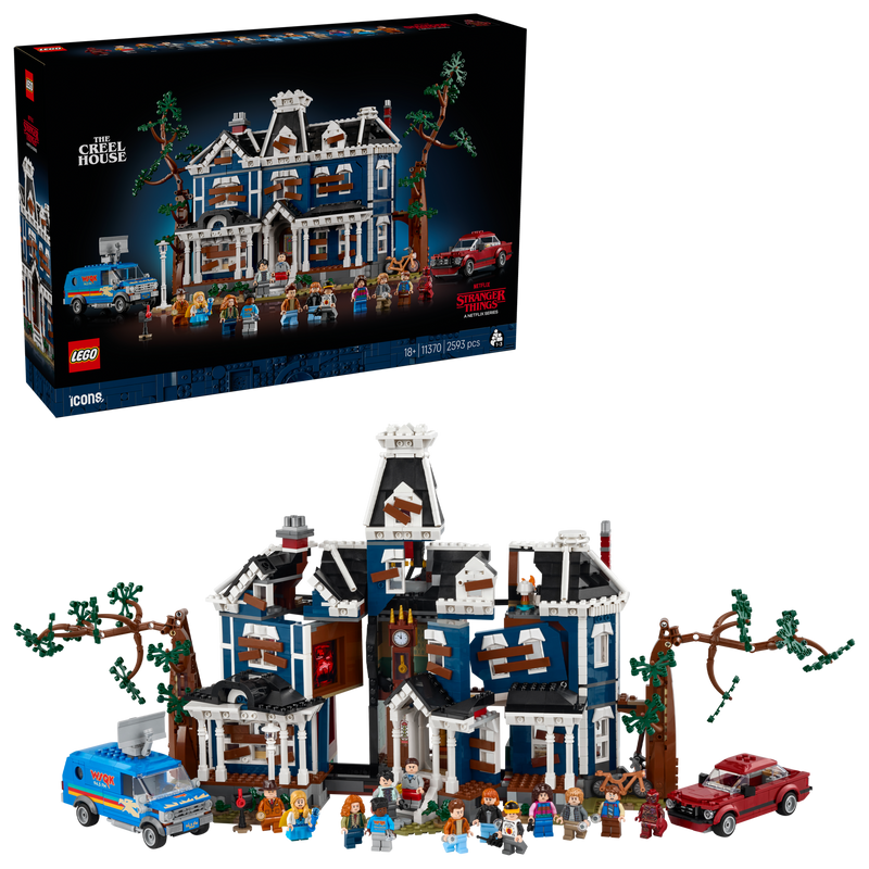 LEGO Creel House Stranger Things building set 2593 pieces (British brand)