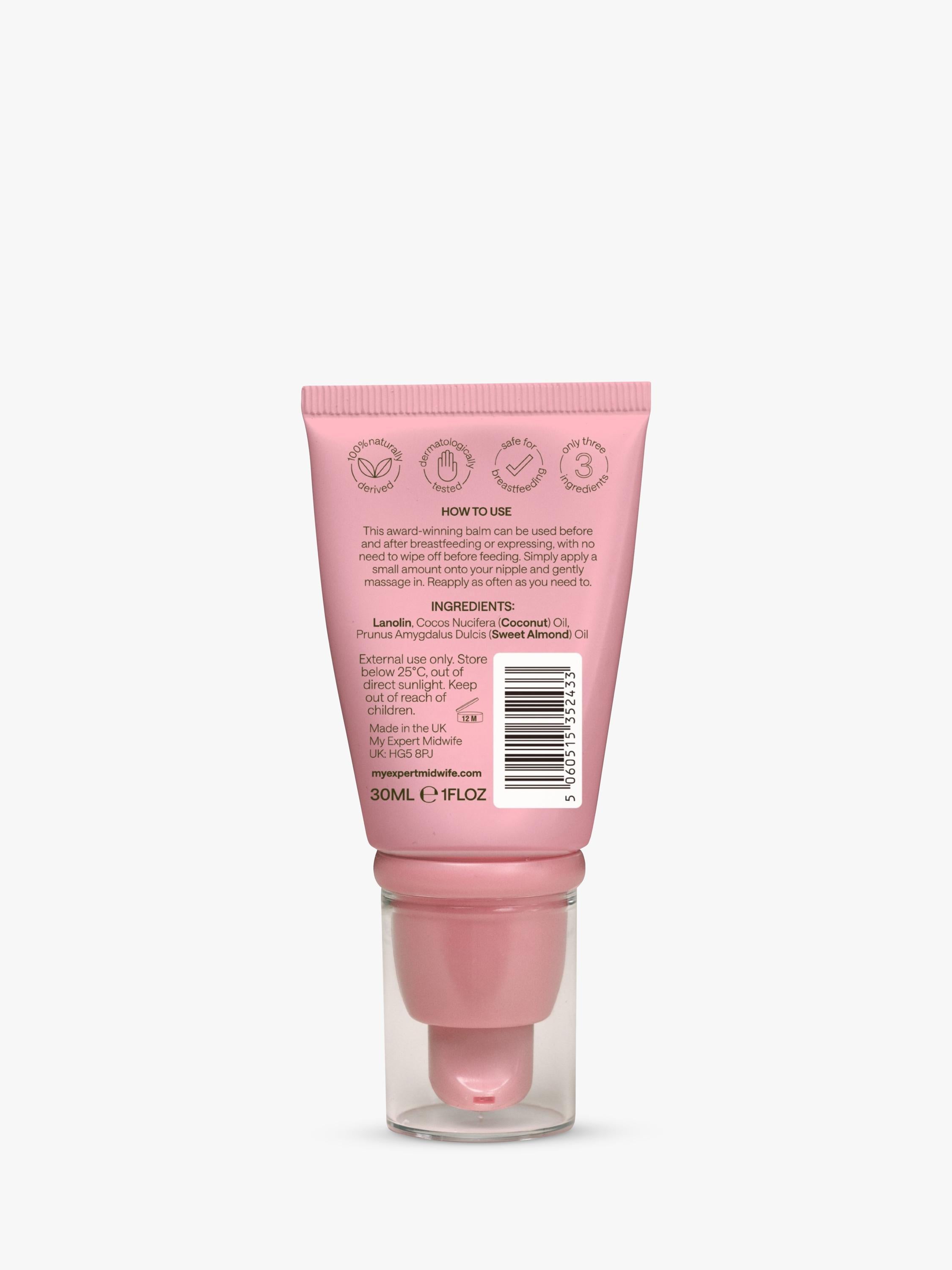 My Expert Midwife Nipple Balm 30ml, UK version