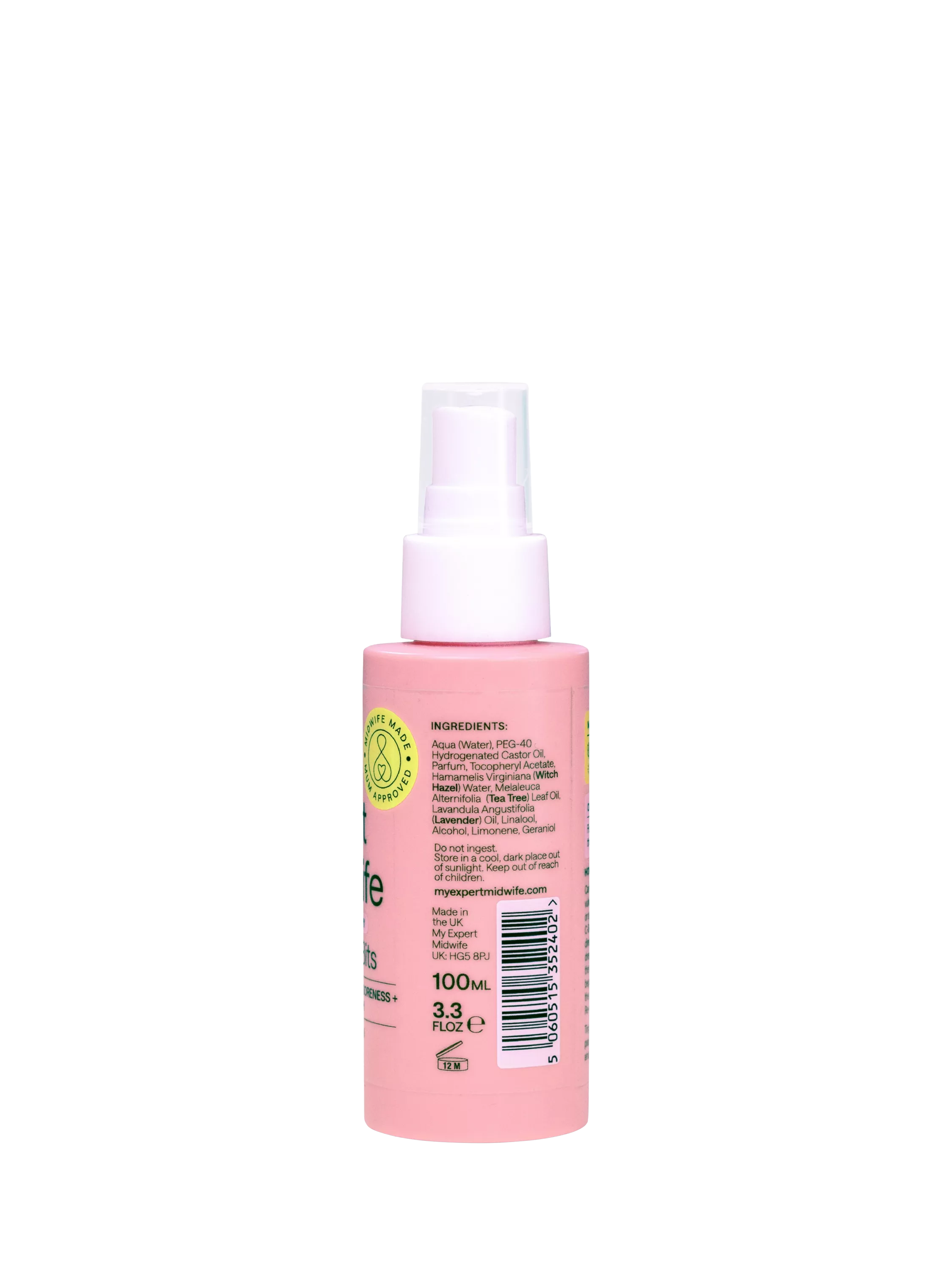 My Expert Midwife Spritz for Bits perineal spray 100ml - British product