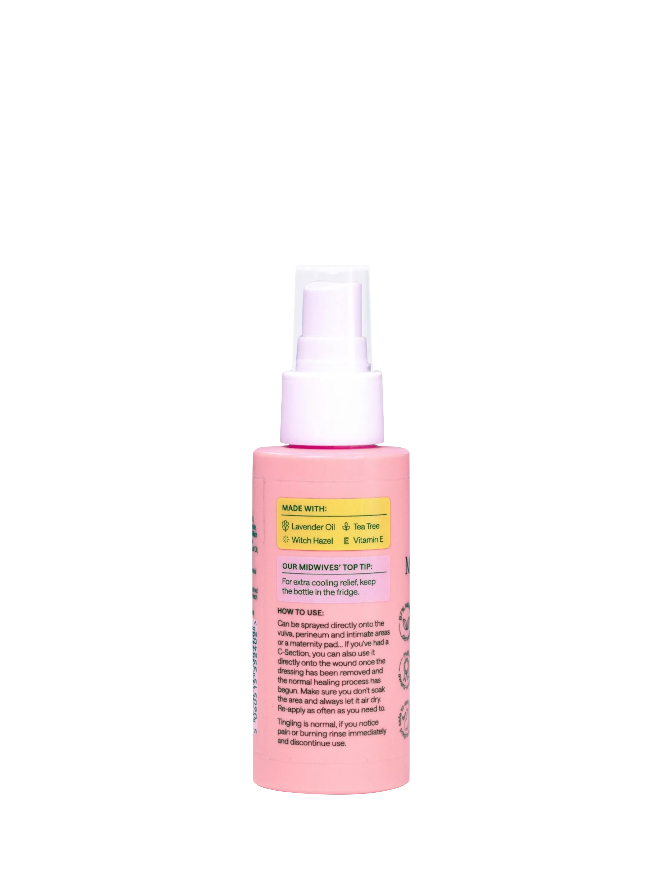 My Expert Midwife Spritz for Bits perineal spray 100ml - British product