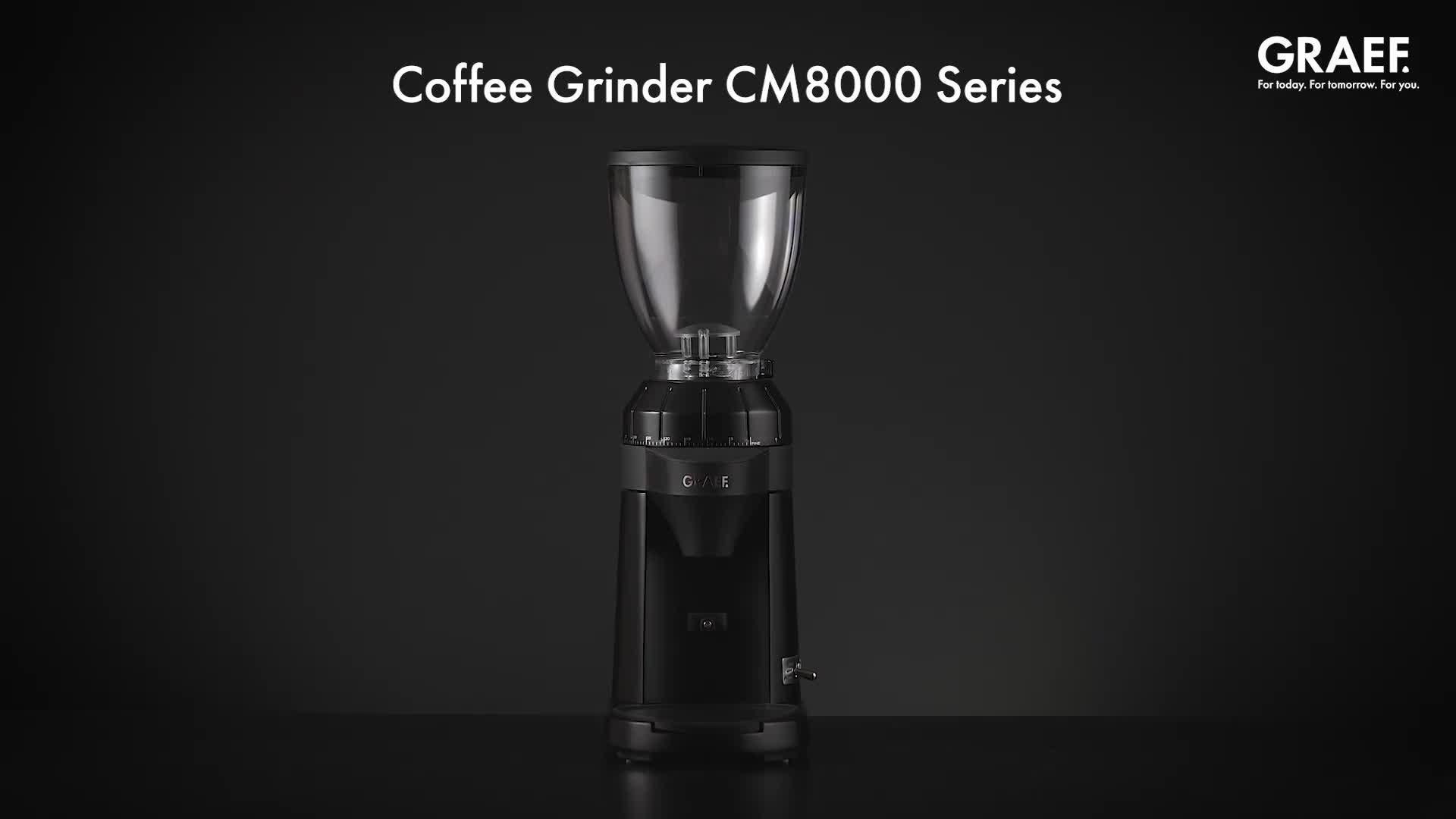 Graef EliteGrindX conical burr coffee grinder, UK version