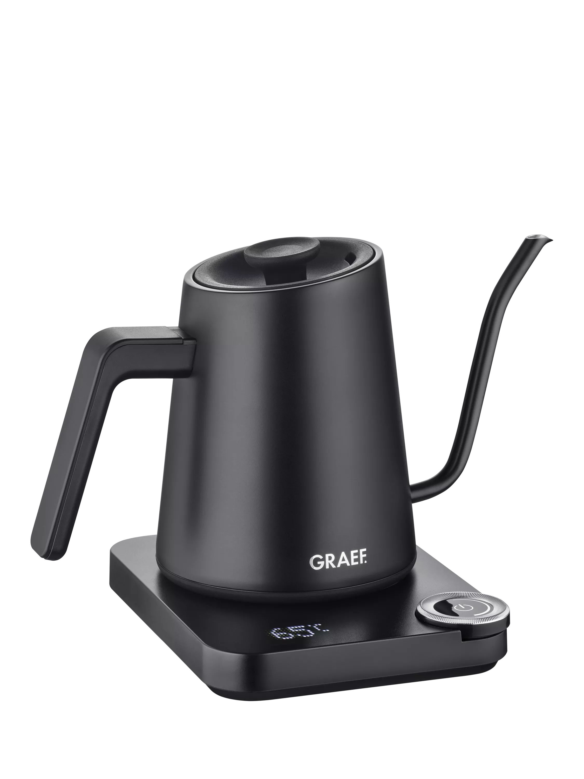 Graef pour over kettle matte black 0.9L, UK version