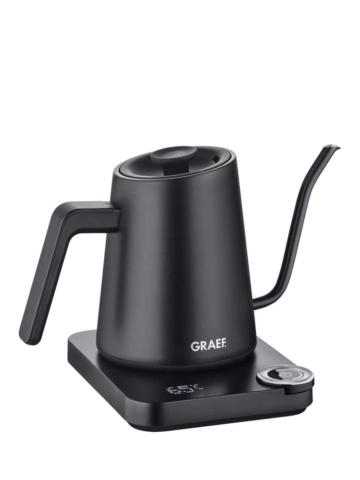 Graef pour over kettle matte black 0.9L, UK version