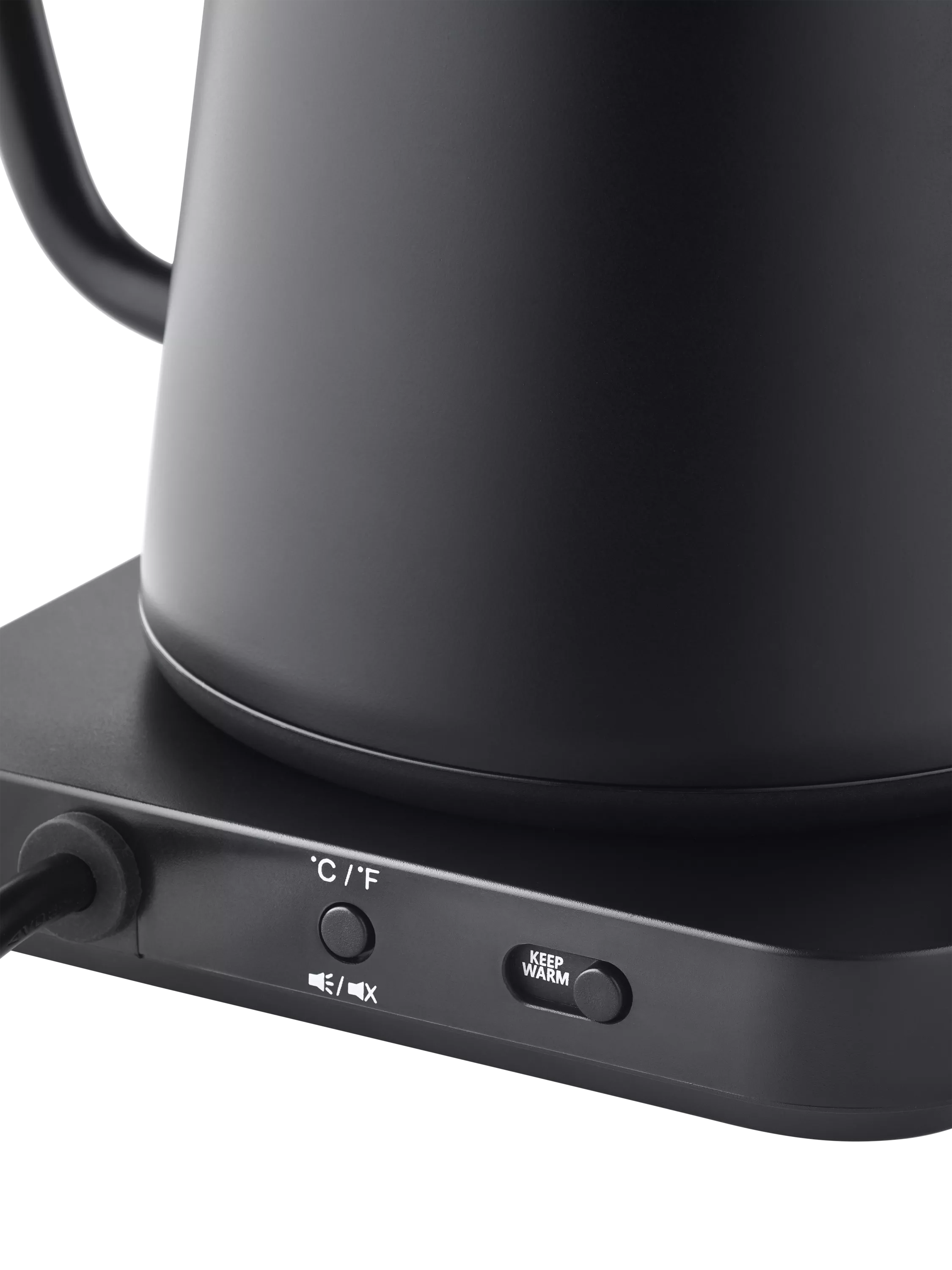 Graef pour over kettle matte black 0.9L, UK version