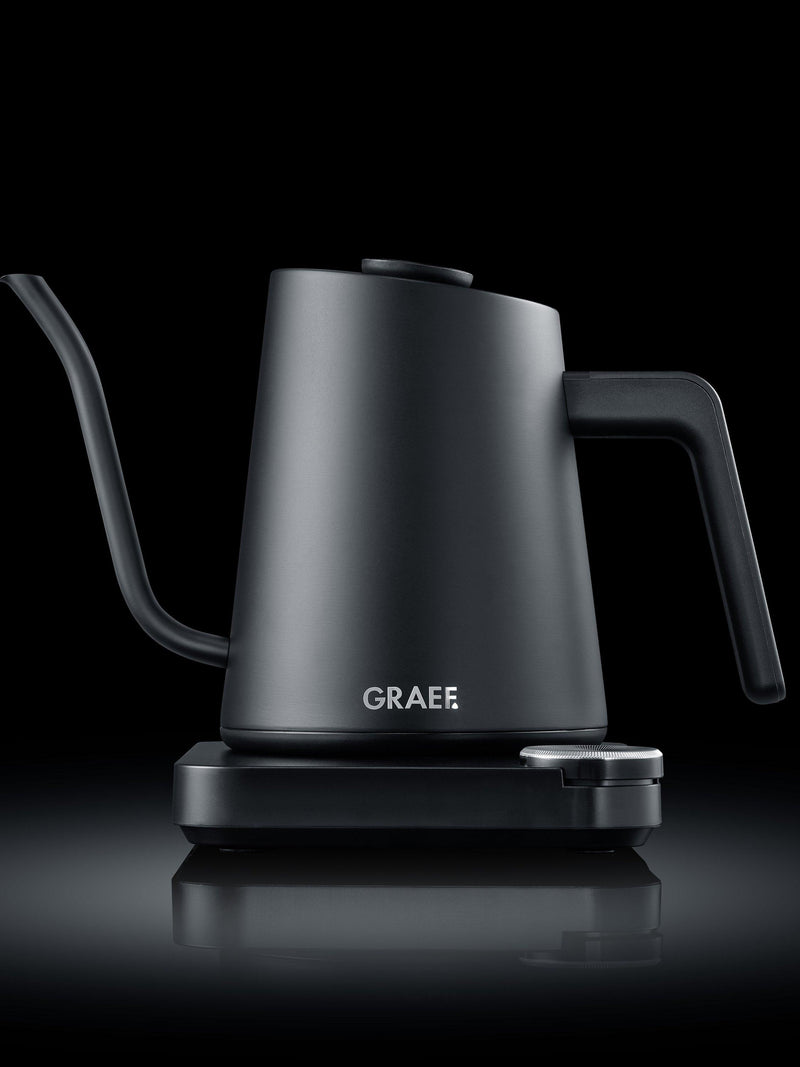 Graef pour over kettle matte black 0.9L, UK version