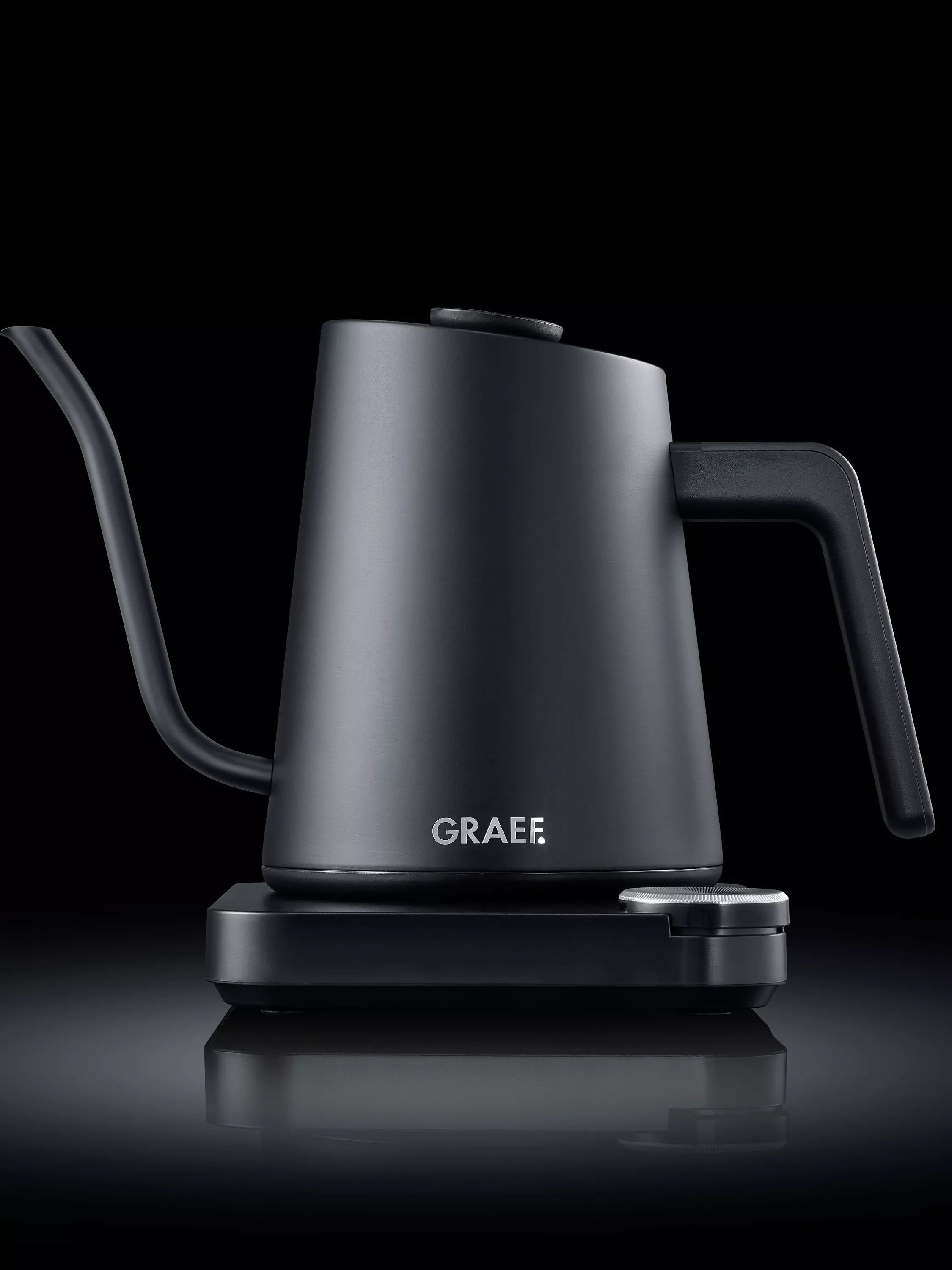 Graef pour over kettle matte black 0.9L, UK version
