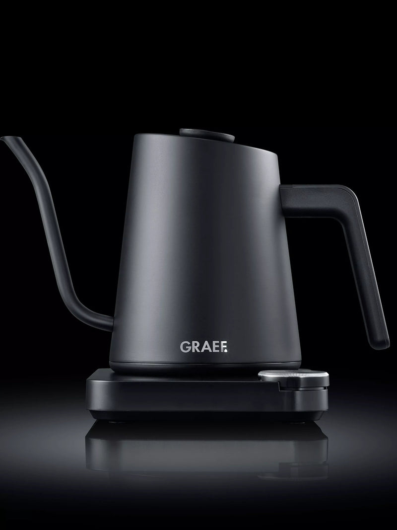 Graef pour over kettle matte black 0.9L, UK version