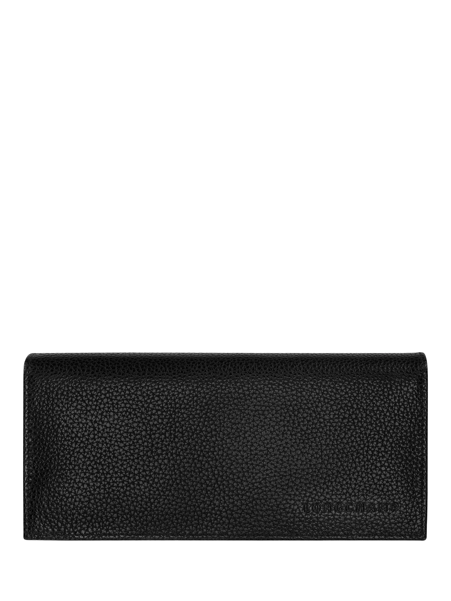 Longchamp Foulonne long leather wallet black, UK version